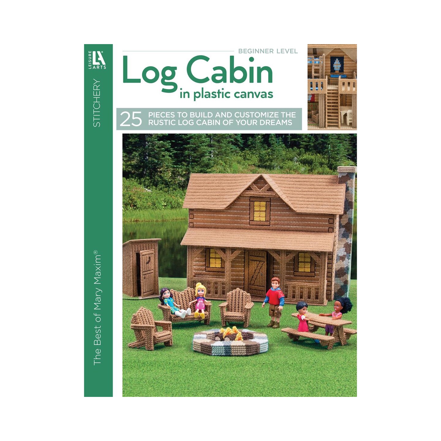 Leisure Arts The Best Of Mary Maxim Log Cabin Sewing Book