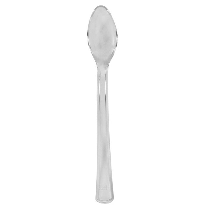 Clear Mini Appetizer Spoons (24/Pkg)