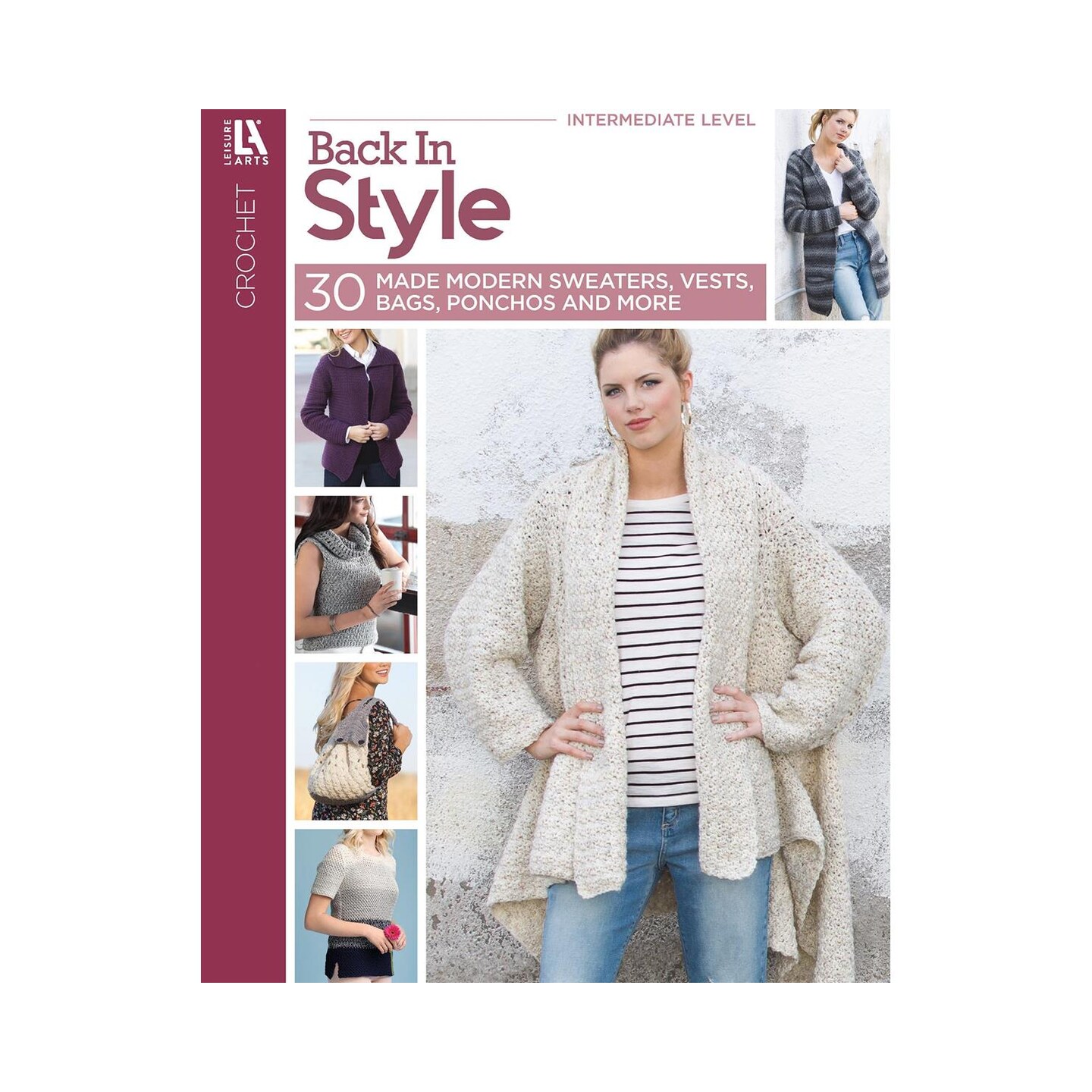 Leisure Arts Back In Style Crochet Book