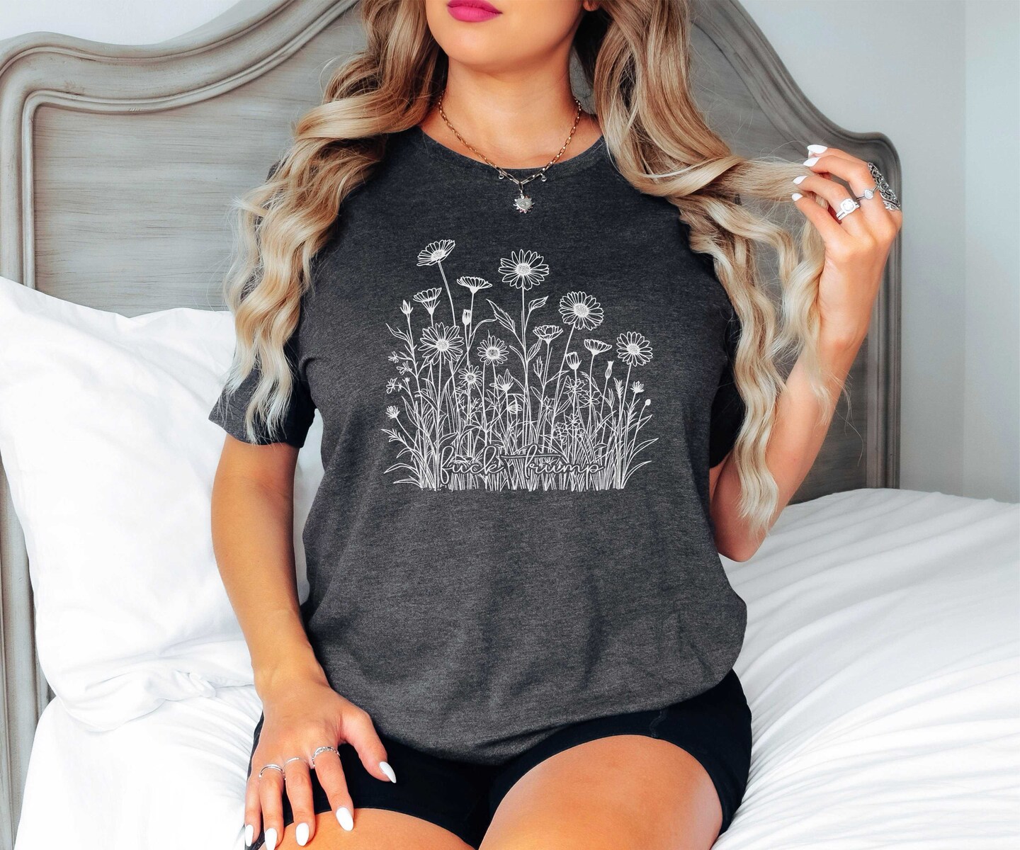 Woman Up Cute Funny Feminist T-Shirt Christmas Gift Idea