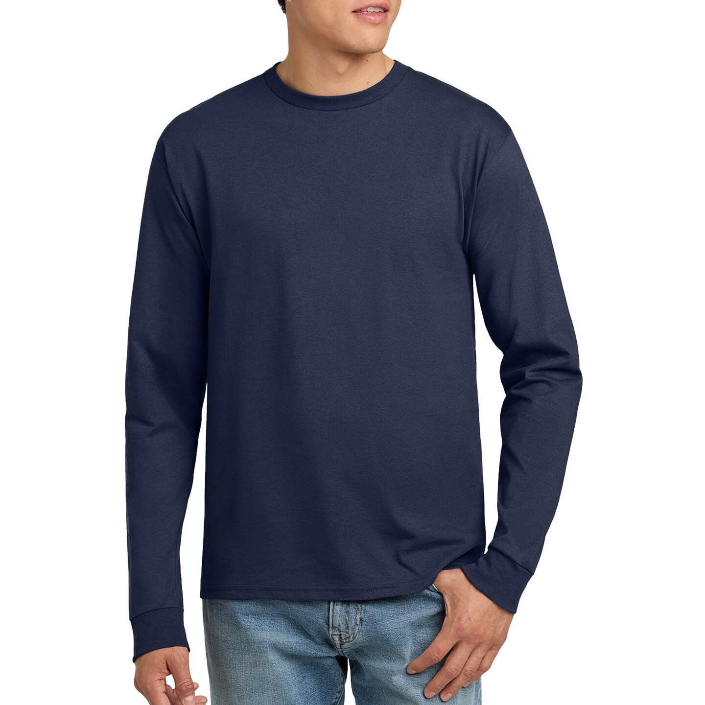 Hanes Authentic Long Sleeve T Shirt, Assorted Color Tee
