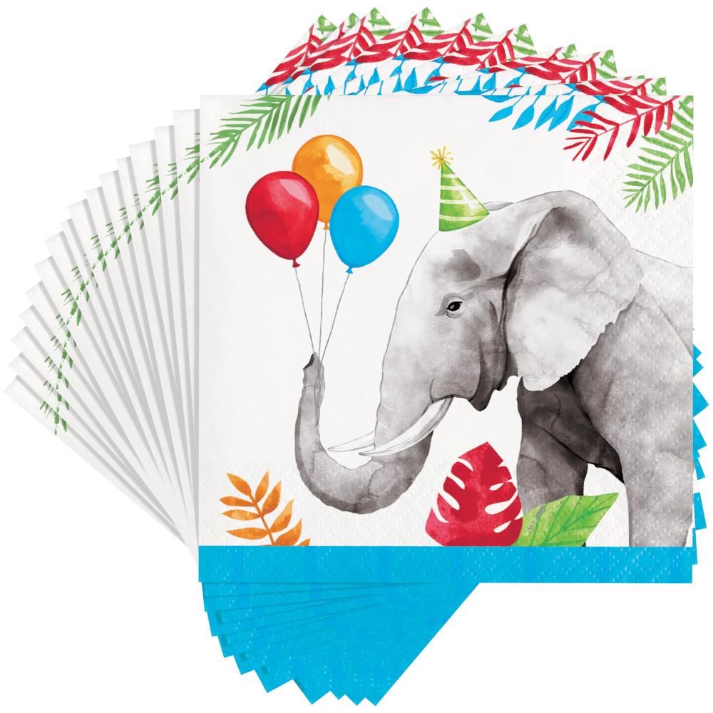 Party Animals Beverage Napkin (16/Pkg)