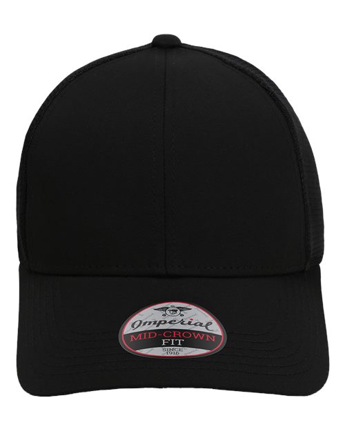 Imperial&#xAE; Whitaker Mesh Cap Structured Six Panel Mid Profile Adjustable Closure