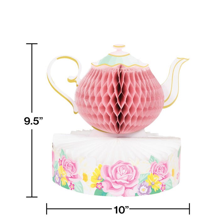 Floral Tea Party Centerpiece