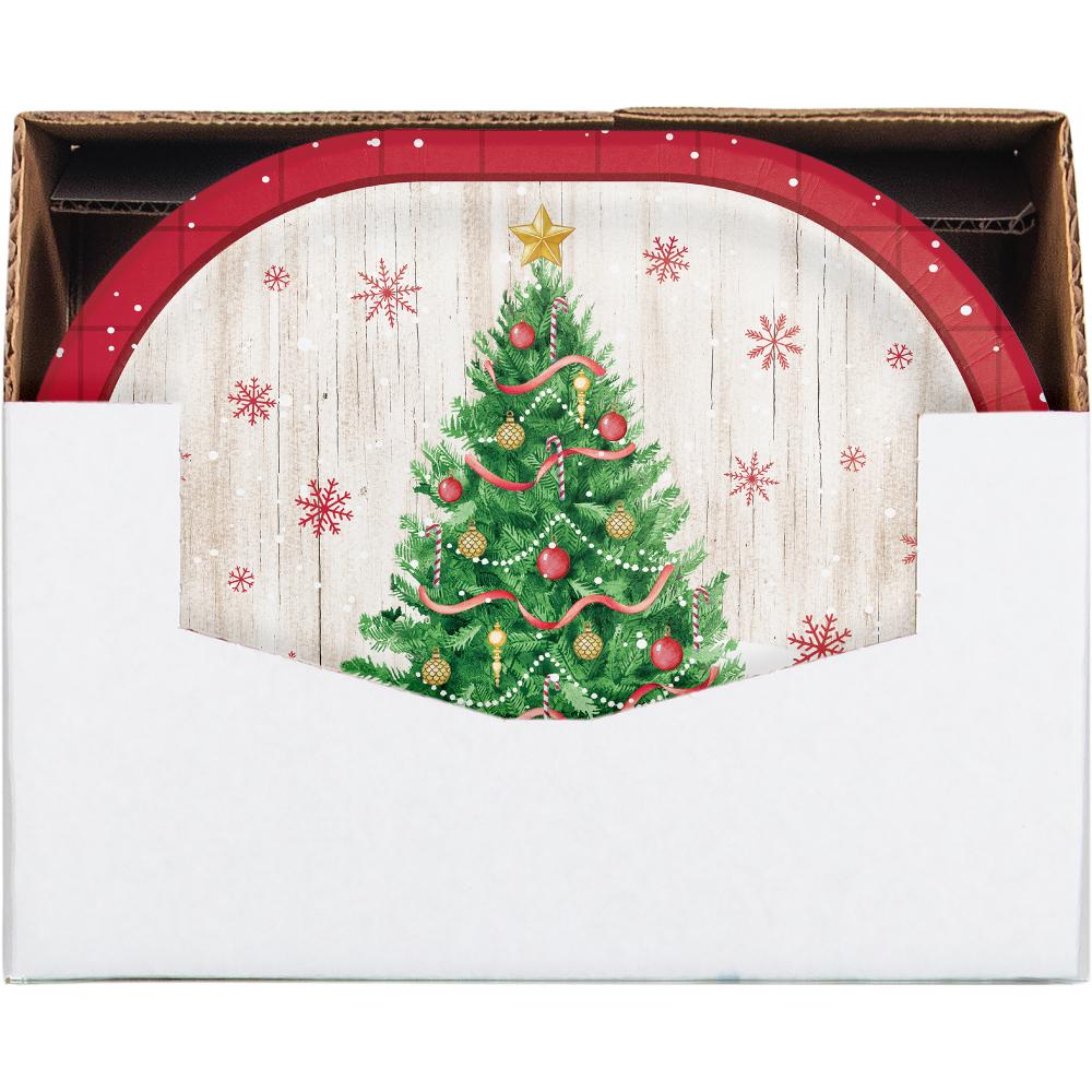 Vintage Christmas Oval Platter (8/Pkg)
