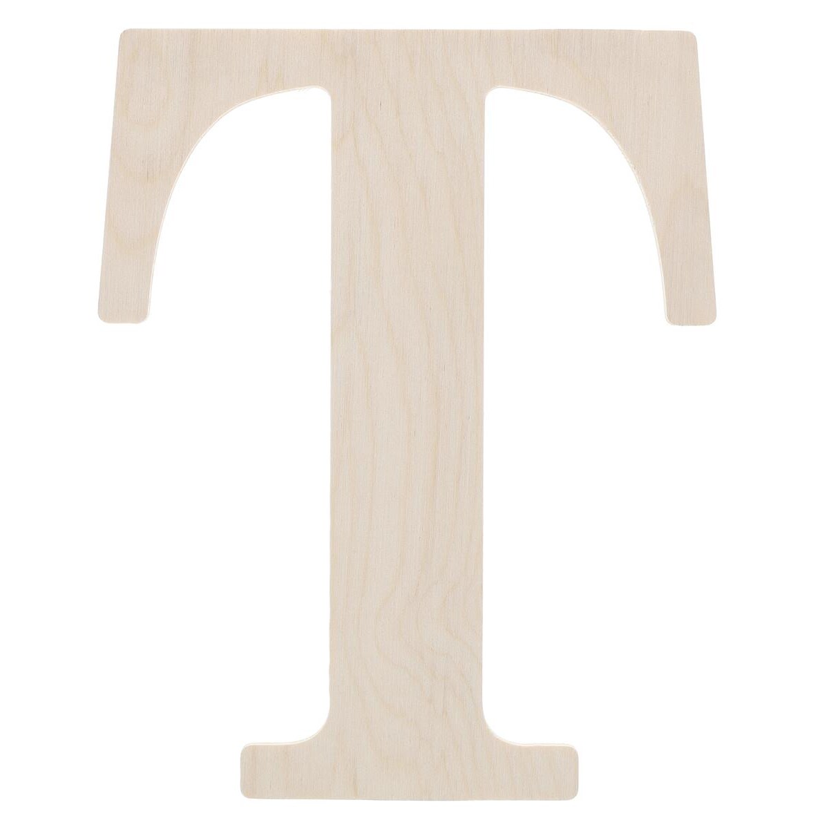 Good Wood By Leisure Arts Letter 9.5&#x22; T, Wooden Letters, Wood Letters, Wooden Letters Wall Decor, Large Letters 9.5 Inch, Small For Crafts