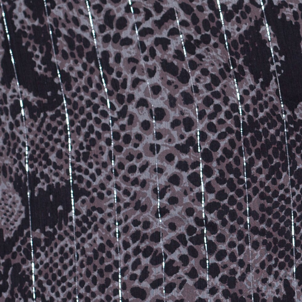 1 Yard Gray Black Dusky Mauve Silk Chiffon Fabric for Dresses Skirts Tops 44 Inch Width