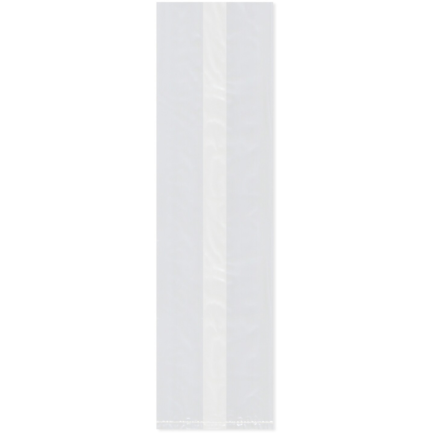 Plymor 5" x 4" x 18" (Pack of 100), 1 Mil Gusseted Plastic Bags