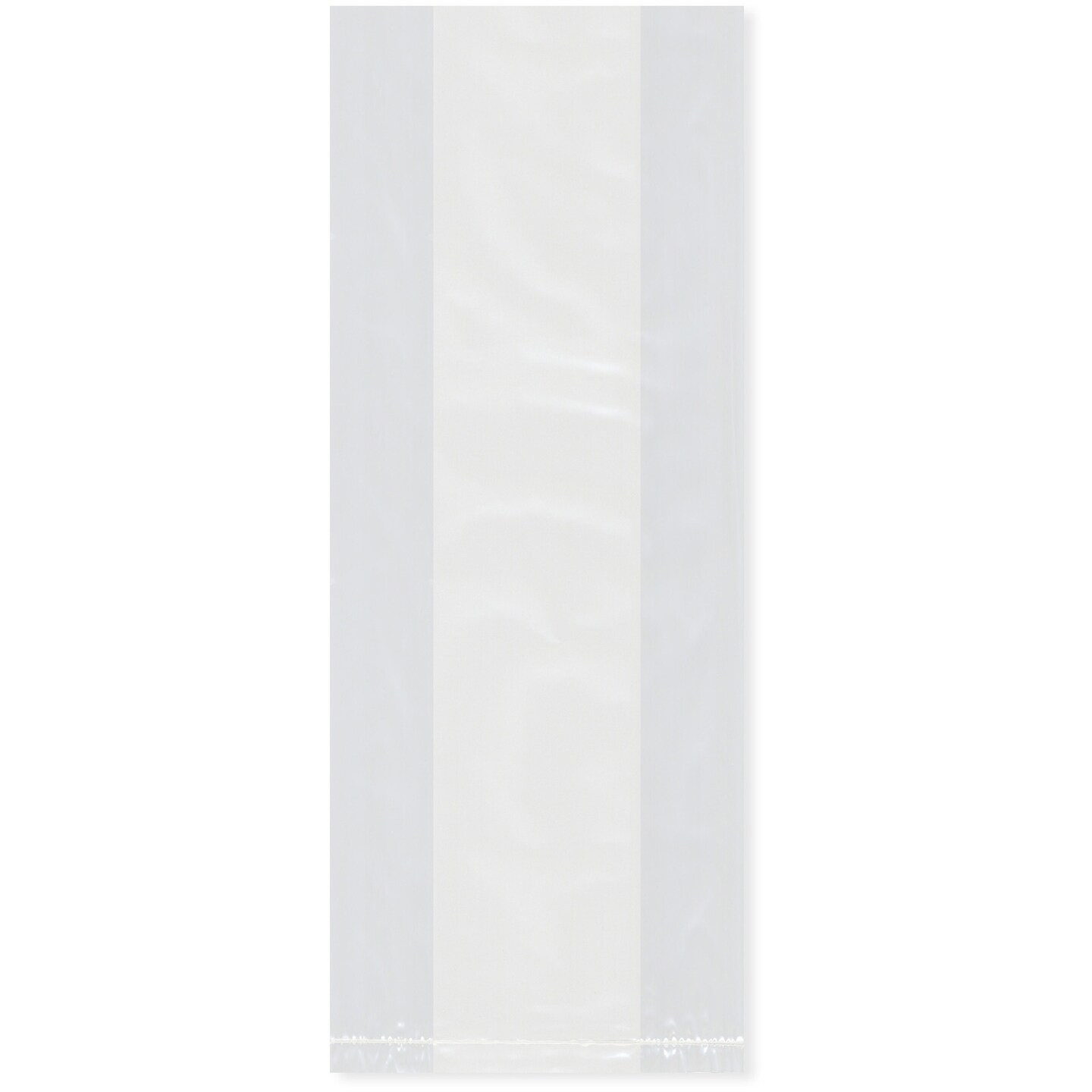 Plymor 4" x 2" x 10" (Pack of 100), 2 Mil Gusseted Plastic Bags