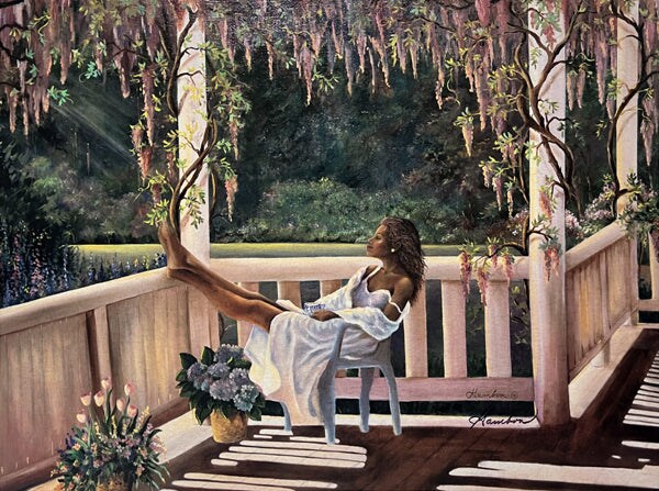 Afternoon Dreams by Consuelo Gamboa Wall Art Décor 17 7/8 x 23 7/8 Art Print