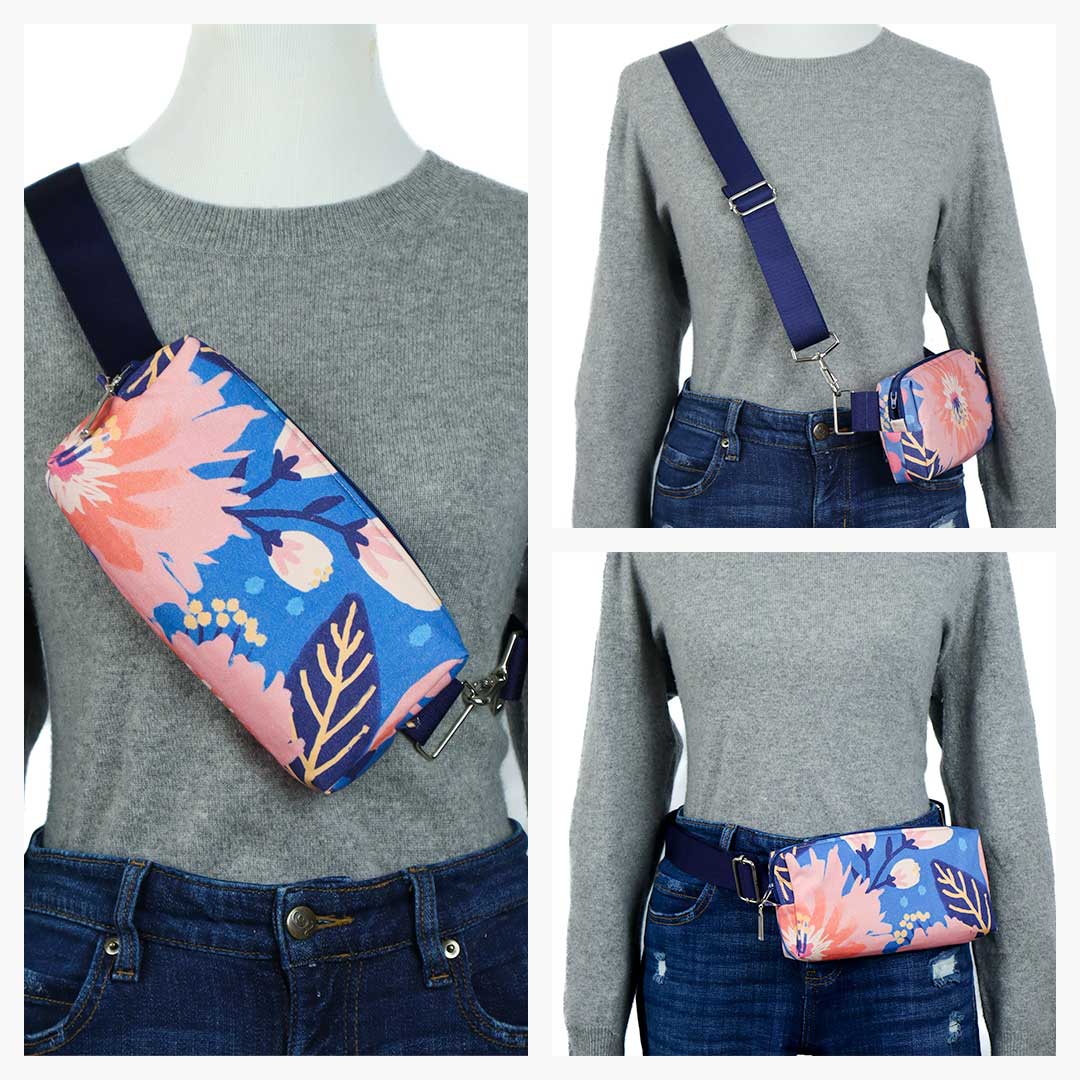 Crosscut Sewing Co.® Belt Bag Sewing Project Kit - Beginner Friendly DIY Sewing Kit