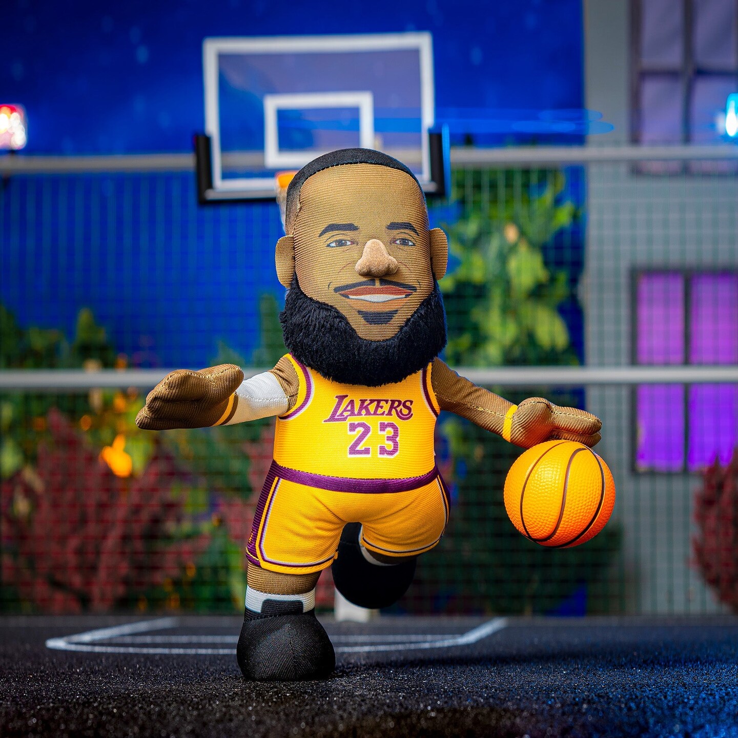 Bleacher Creatures Los Angeles Lakers LeBron James 10&#x22; Plush Figure