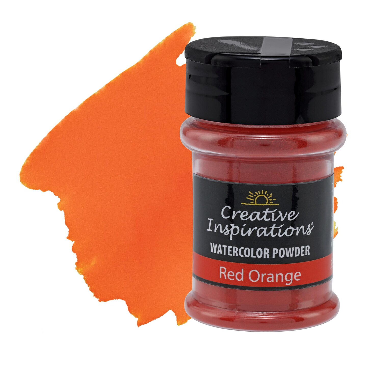 Creative Inspirations Powder Watercolor Paint - 38g Shaker Bottles - Dye-Based Water-Soluble Crystalline Pigments - Non-Toxic, Perfect for Abstract and Spontaneous Effects