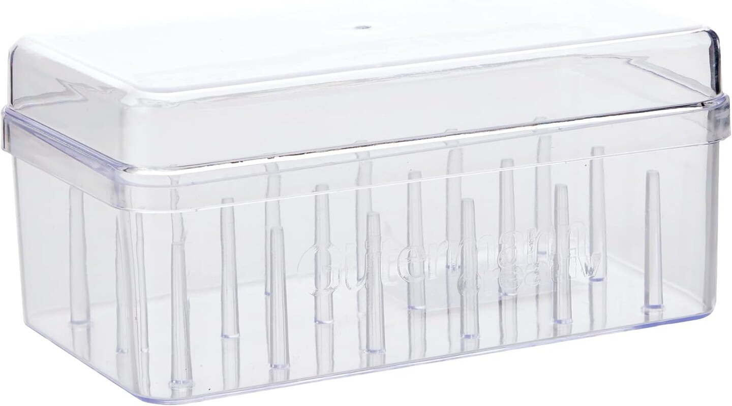 Sewing Thread Box: 18 Spool, 16, Clear
