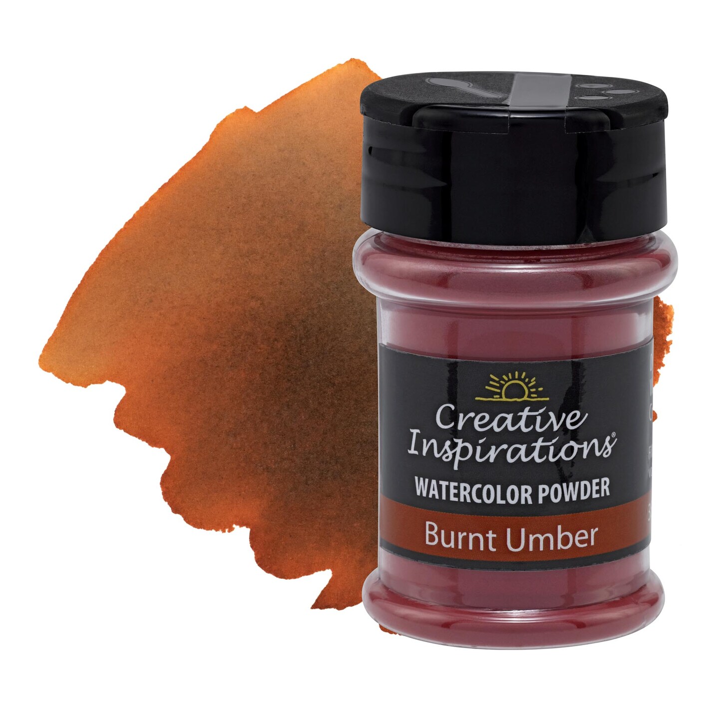 Creative Inspirations Powder Watercolor Paint - 38g Shaker Bottles - Dye-Based Water-Soluble Crystalline Pigments - Non-Toxic, Perfect for Abstract and Spontaneous Effects