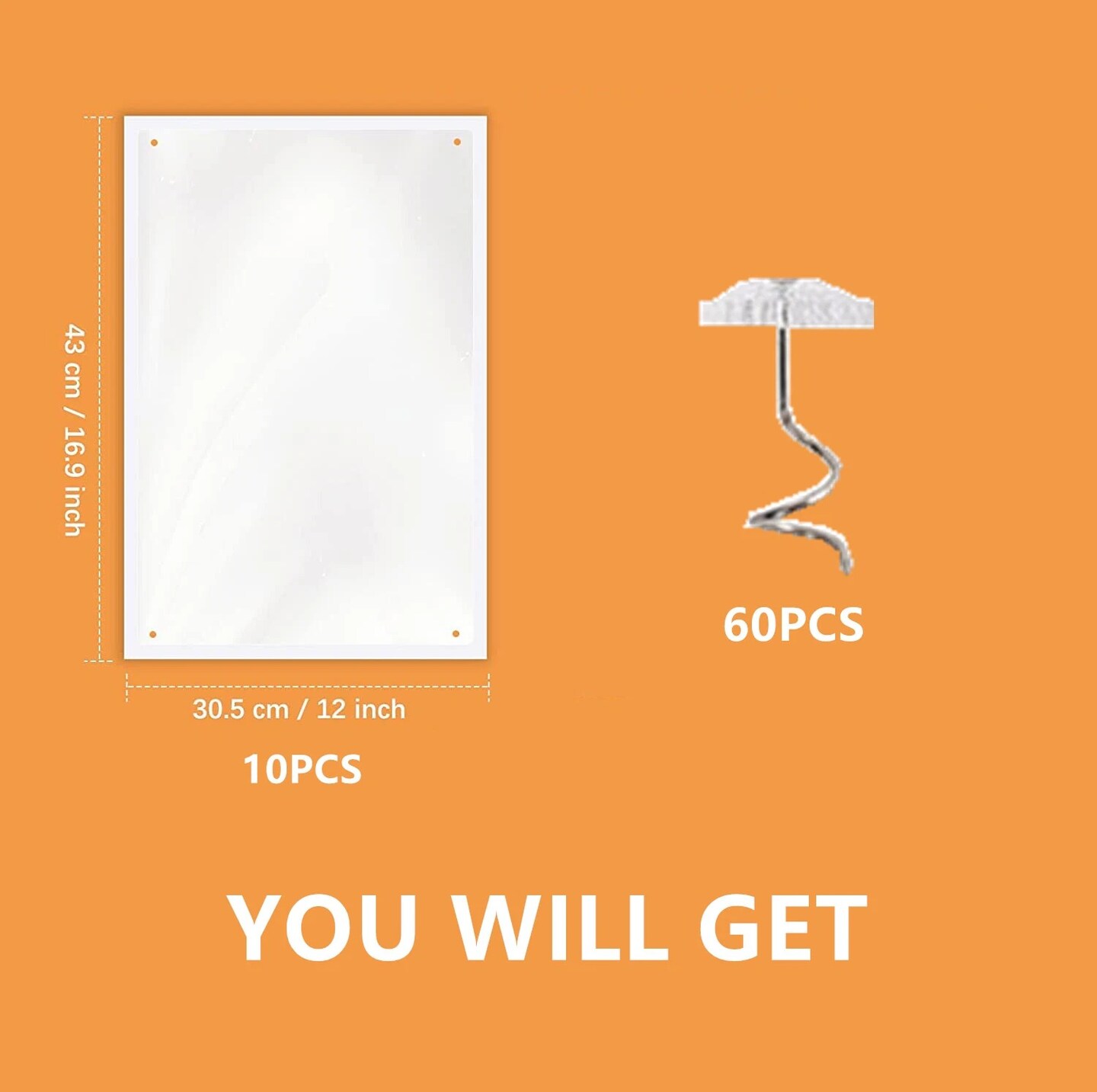 10x Cat Furniture Scratch Guards Couch Protector Anti-Scratch Deterrent Pad Tape