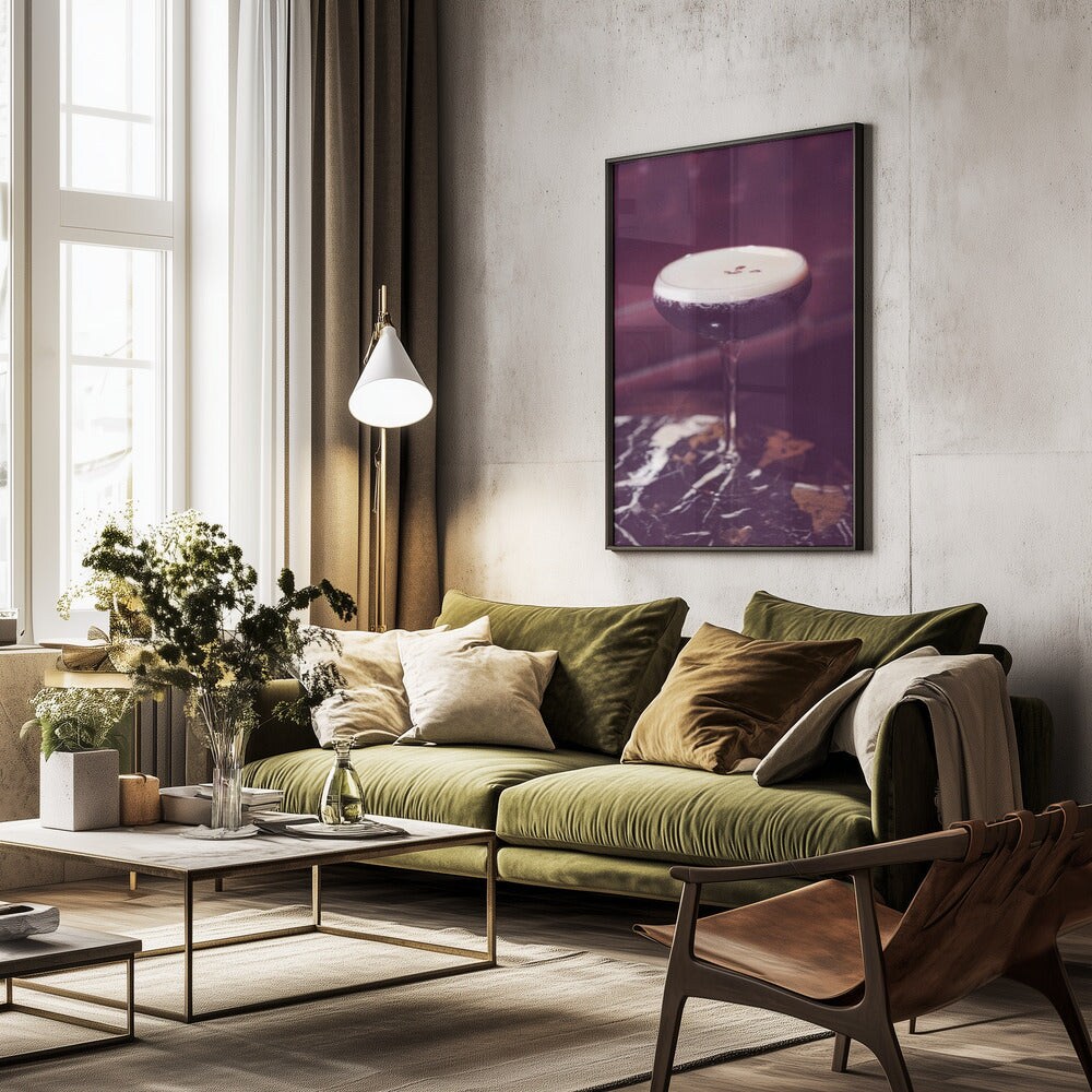 Las Vegas Cocktail - Pictufy Studio III 24x36 Black Framed Art | Home or Office Art