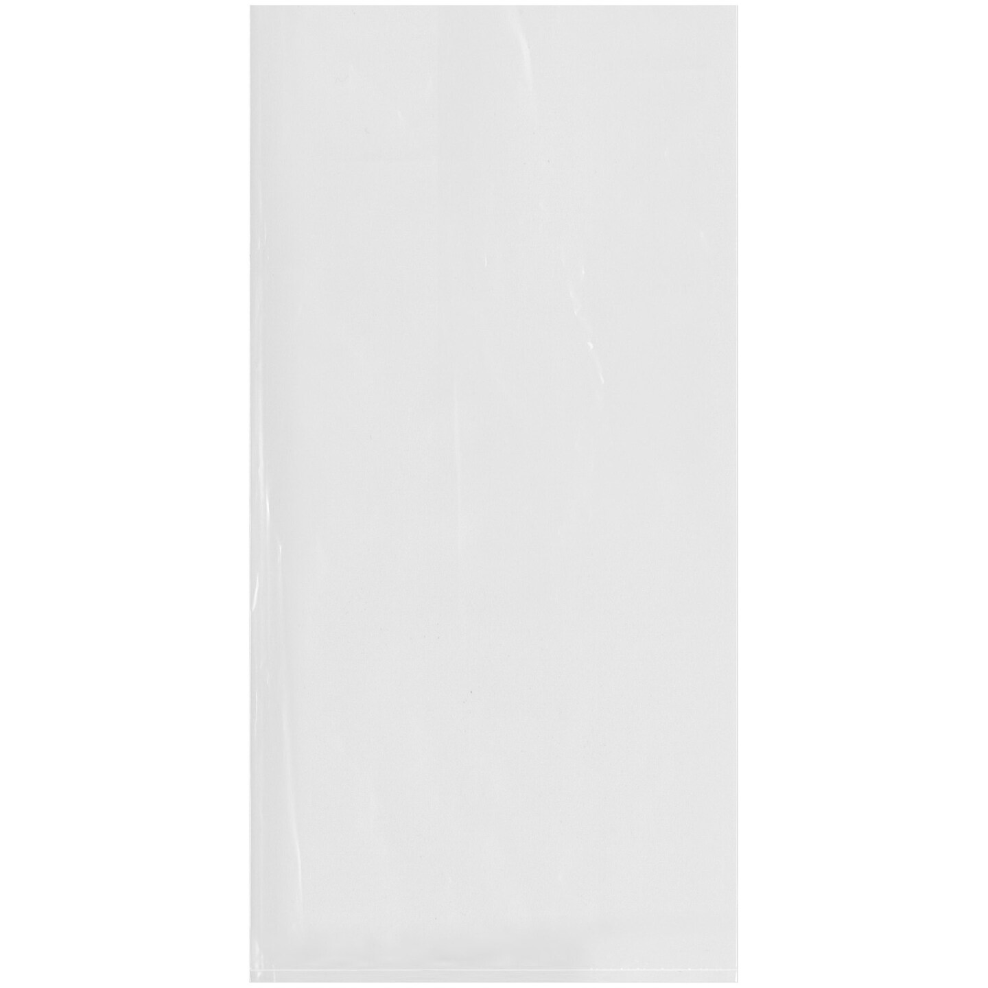 Plymor 9&#x22; x 18&#x22;, 1.25 Mil Flat Open Clear Plastic Poly Bags