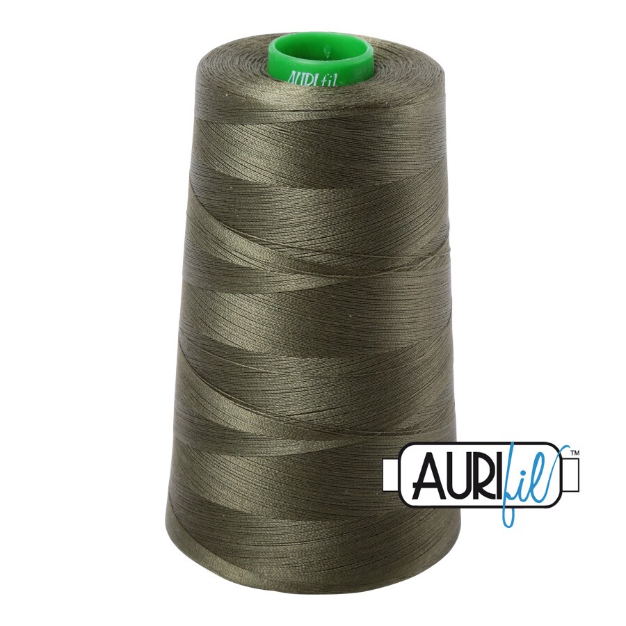 Army Green (2905) | 40wt Cone (4700M / 5140Y) | Aurifil Thread