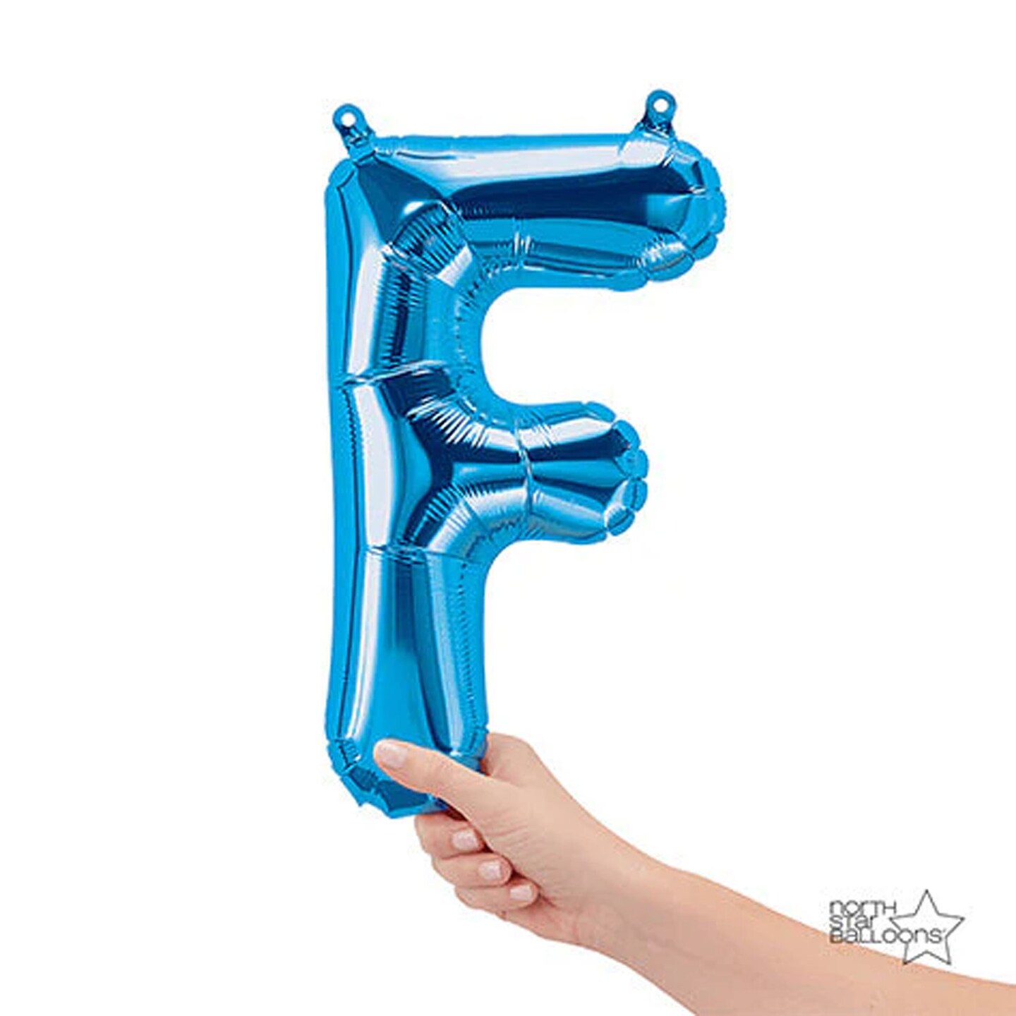 NorthStar Balloons&#xAE; 16 Inch Letter F Blue Air Fill Only
