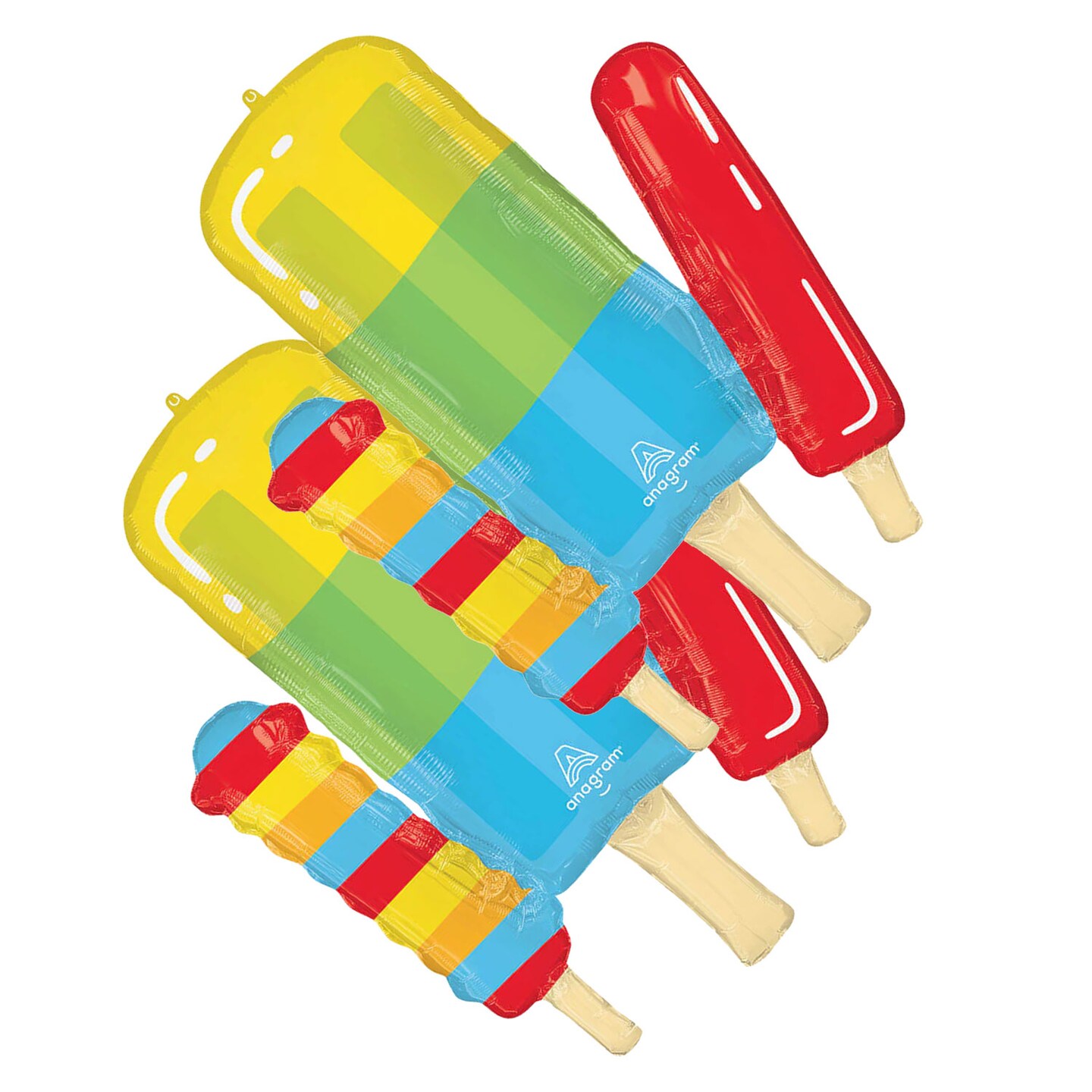 Anagram&#xAE; 34 Inch Pool Party Popsicle Foil Mylar Balloon