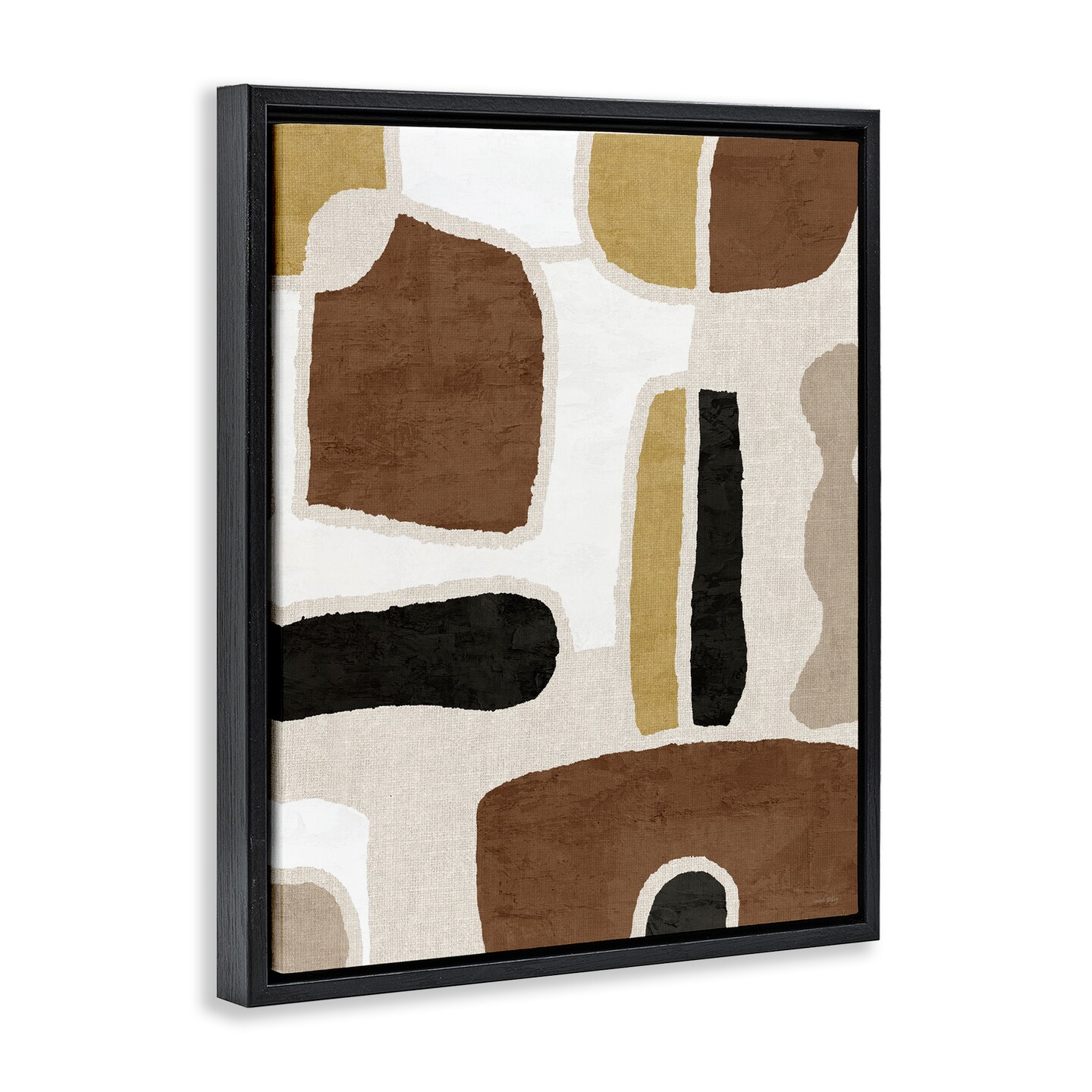 Stupell Industries Earthy Organic Shapes Floating Frame Design by Amber Sterling