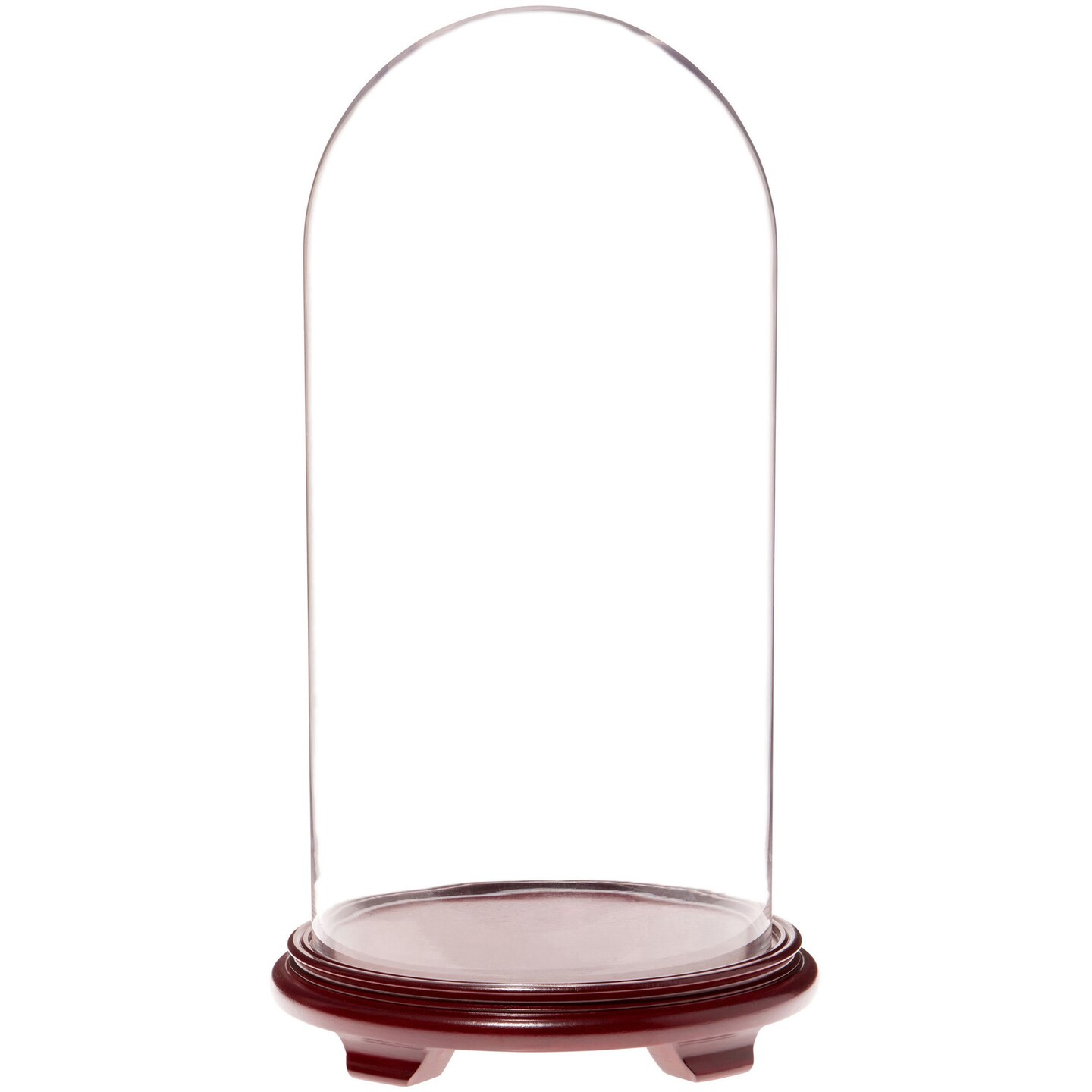 Plymor 11.75&#x22; x 23&#x22; Glass Display Dome Cloche