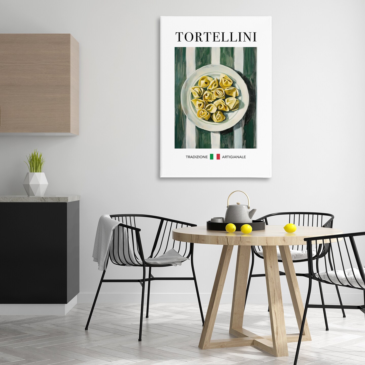 Stupell Industries Traditional Tortellini Pasta Canvas Design by Andreas Magnusson