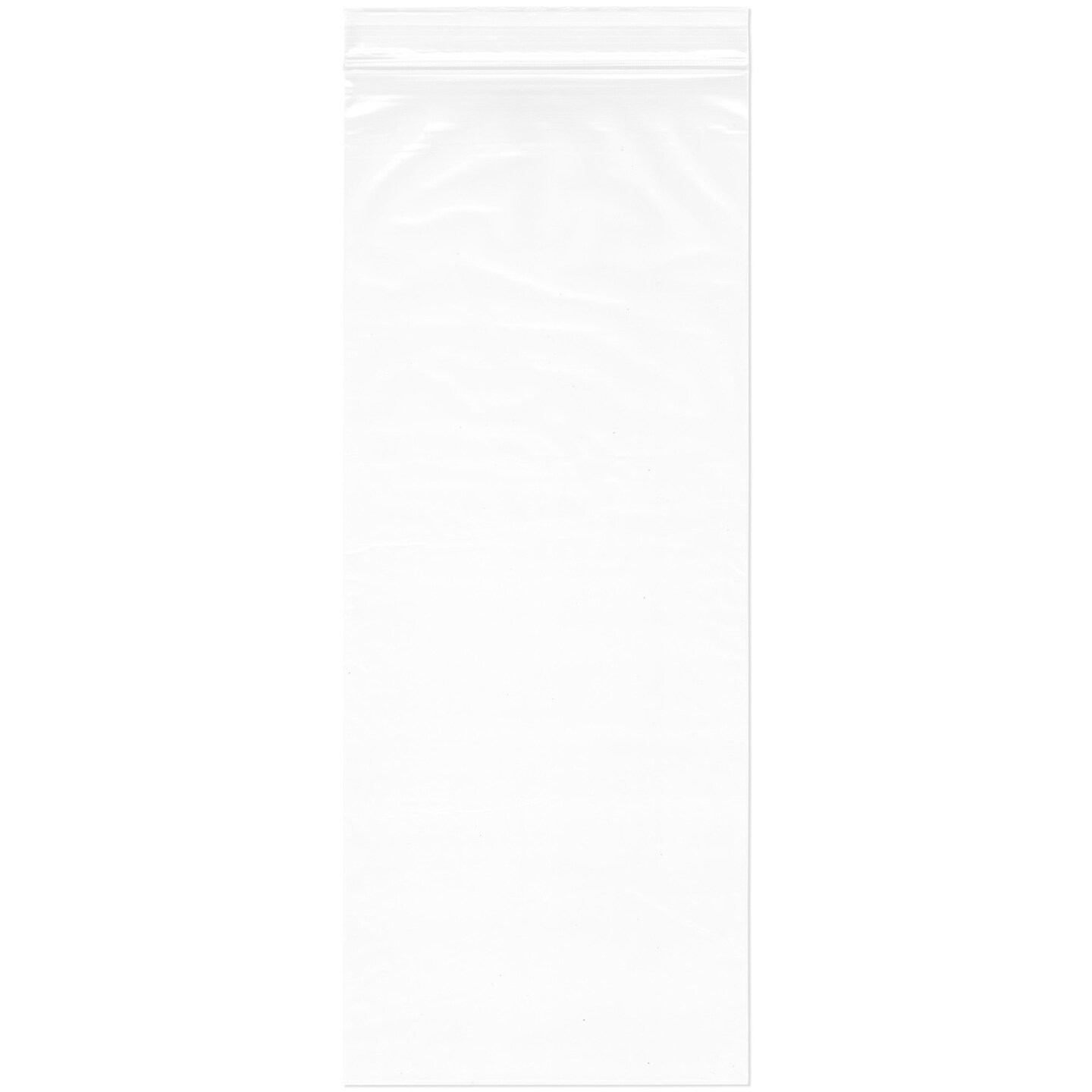 Plymor 6&#x22; x 15&#x22;, 2 Mil Zipper Reclosable Plastic Bags