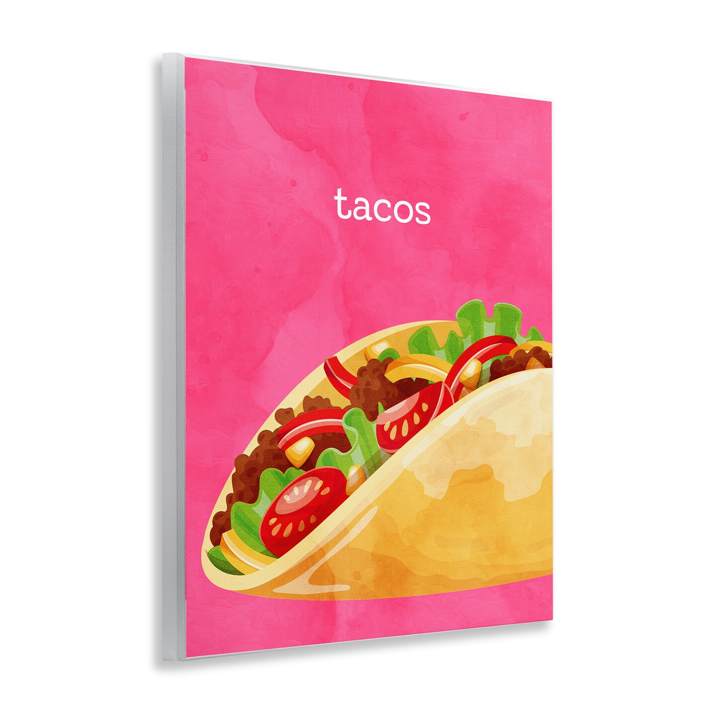 Stupell Industries Tacos Mexican Cuisine Wall Plaque Design by Kim Allen