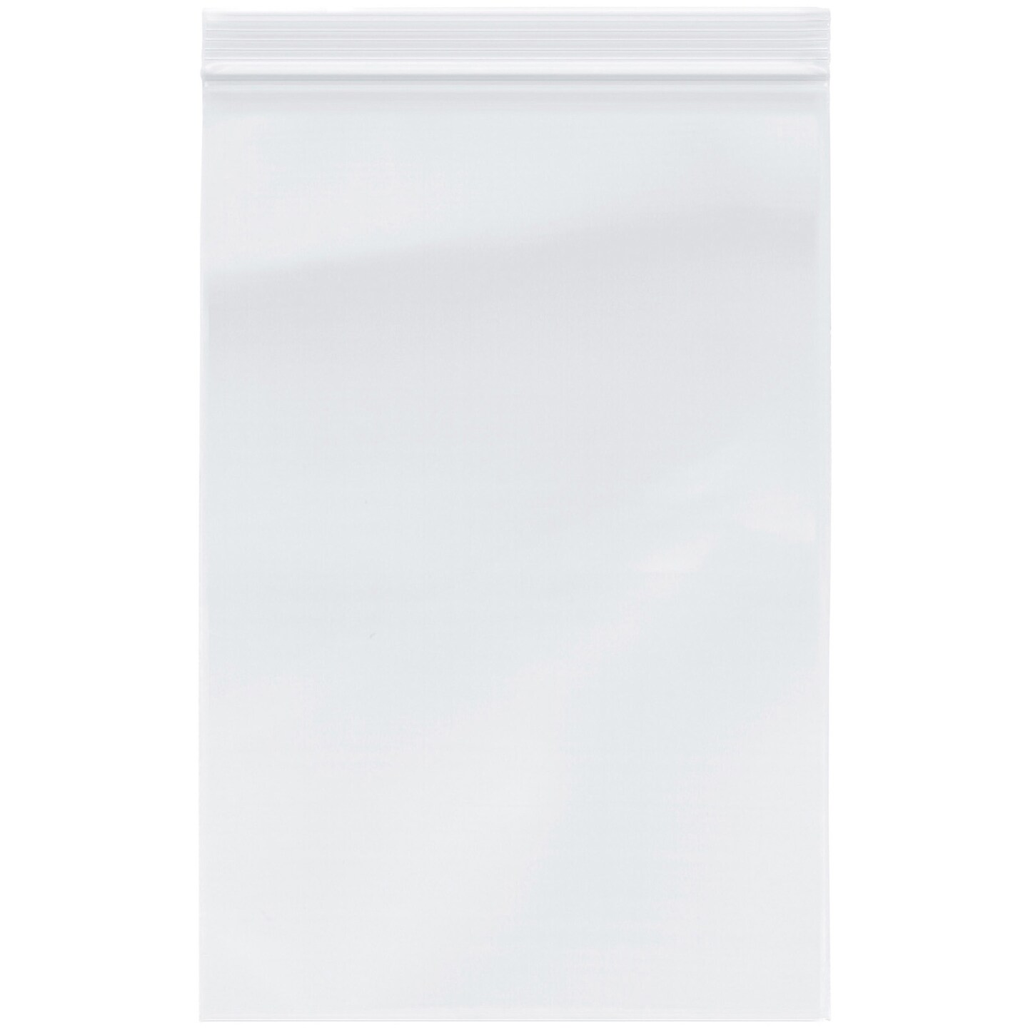 Plymor 8&#x22; x 12&#x22;, 2 Mil Zipper Reclosable Plastic Bags