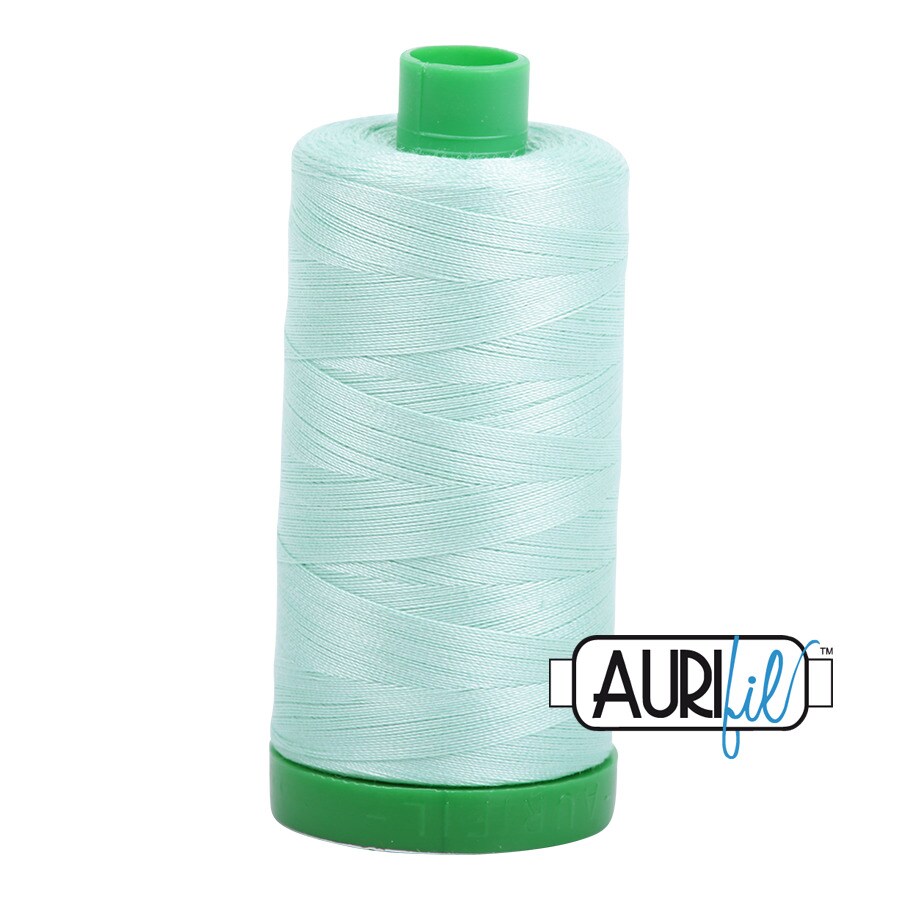 Mint (2830) | 40wt Large Spool (1000M / 1094Y) | Aurifil Thread