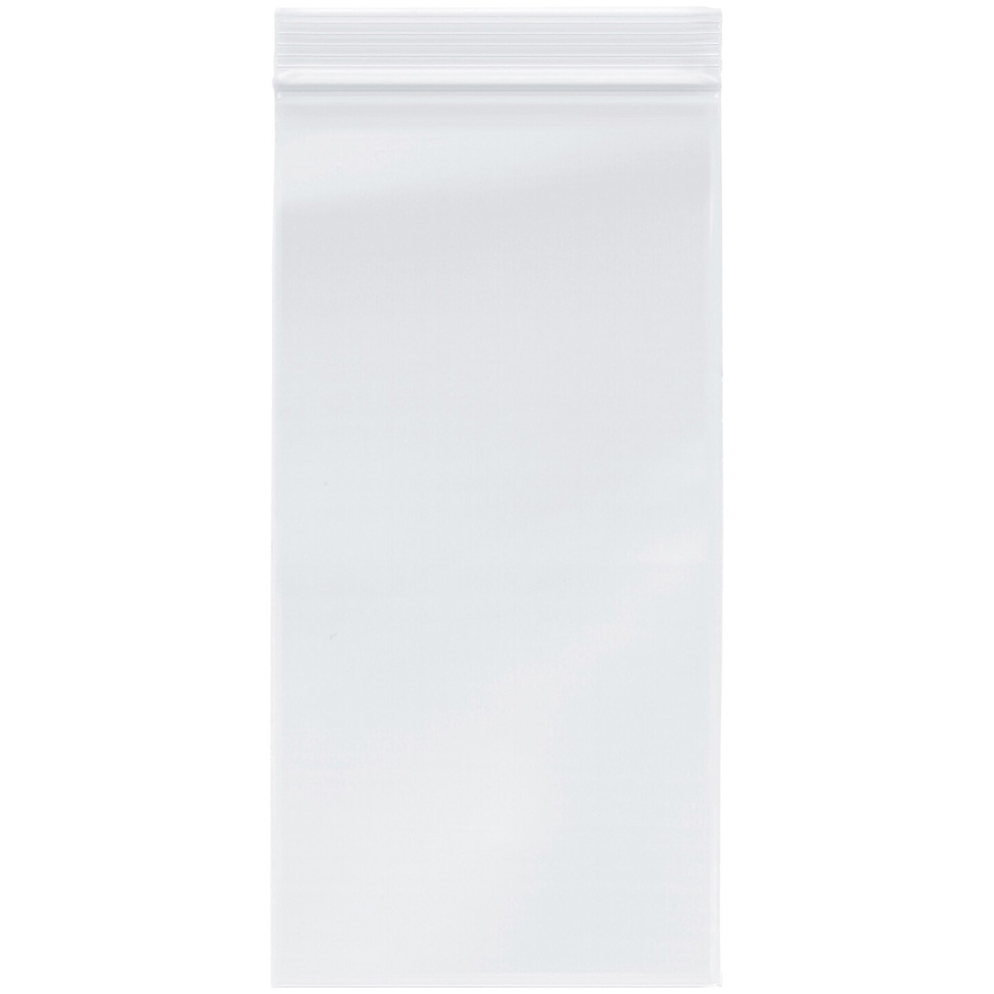 Plymor 5&#x22; x 10&#x22;, 2 Mil Zipper Reclosable Plastic Bags