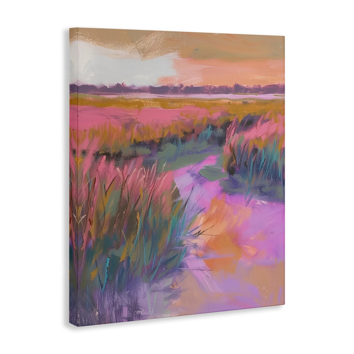 Stupell Industries Autumnal Marsh Landscape Canvas Design by Arlington Prints