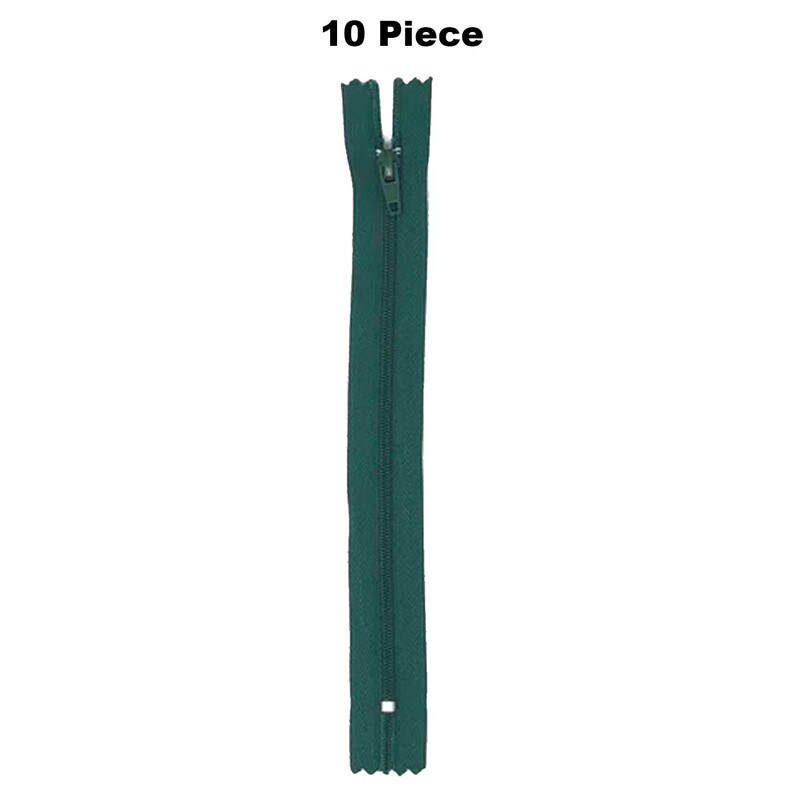 Nylon Coil Zippers 9 Inches Assorted Colors for Sewing