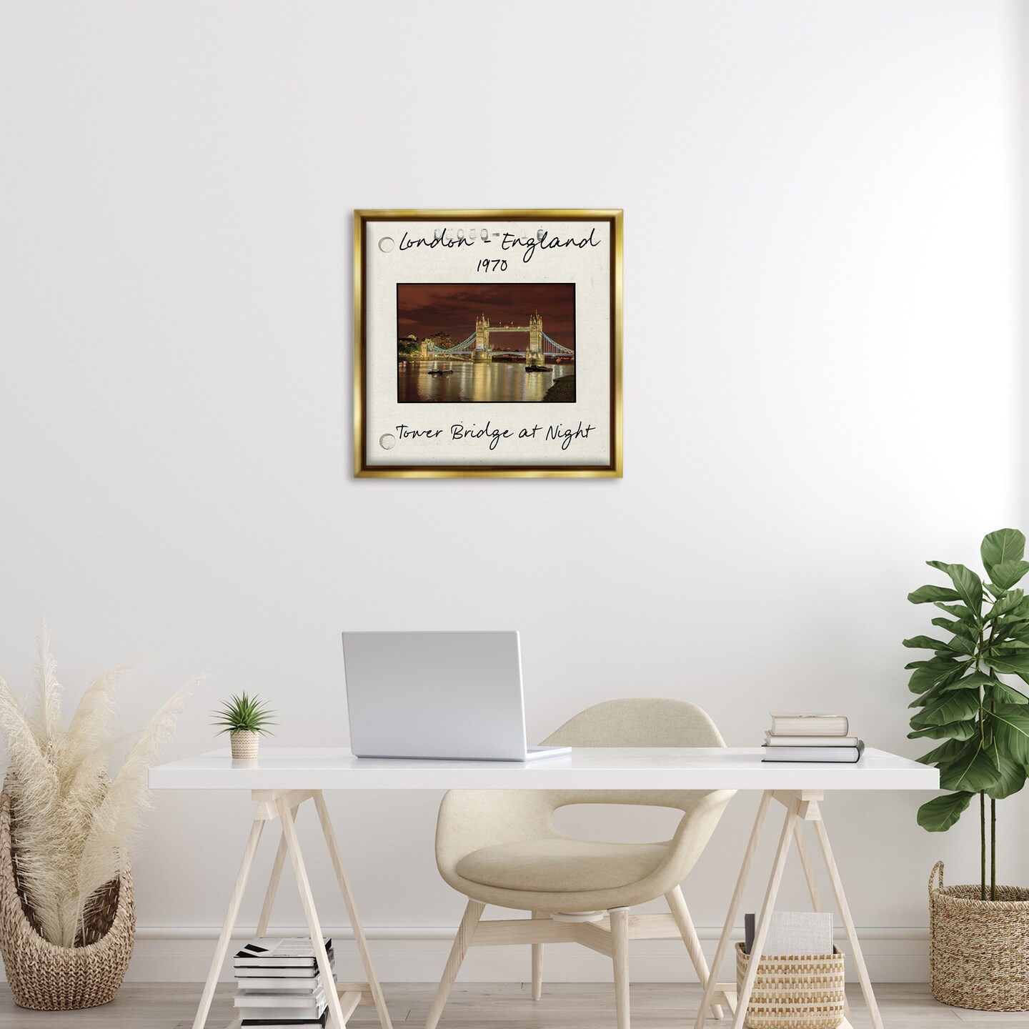 Stupell Industries London England Travel View Floating Frame Design by Danita Delimont