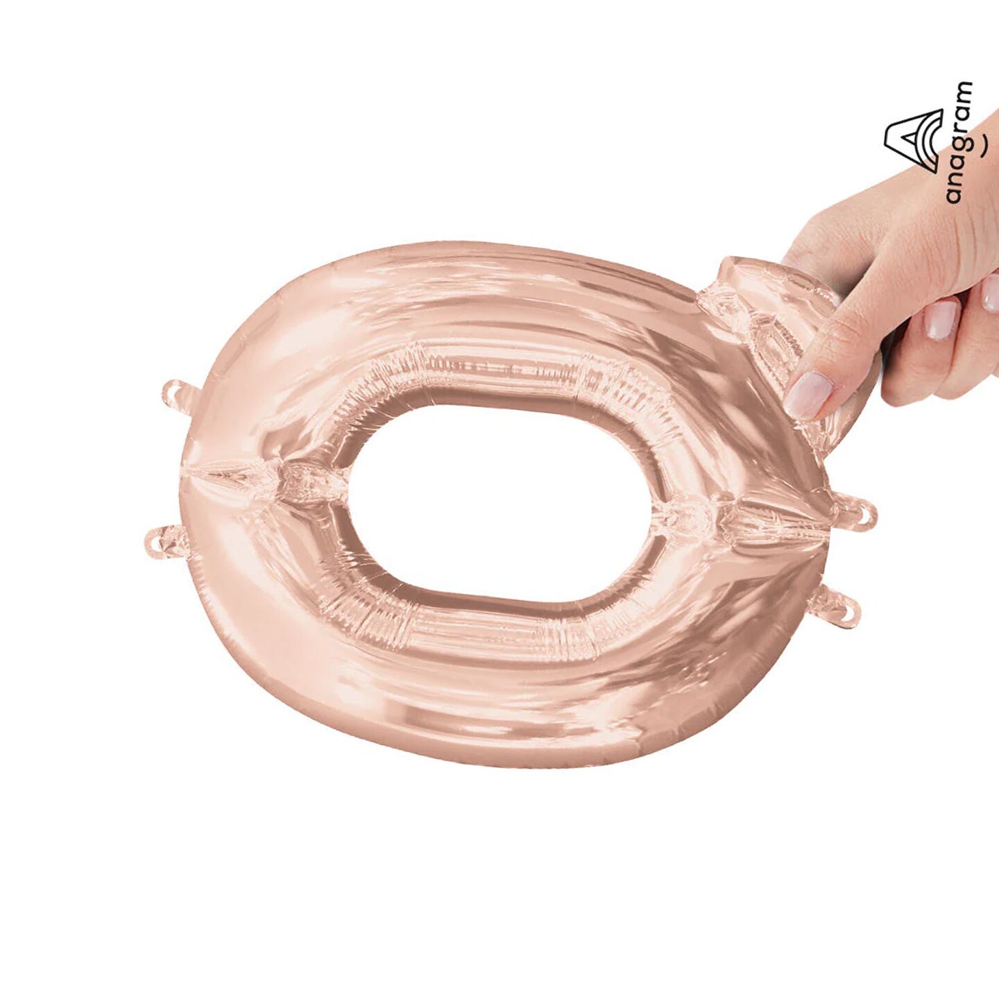 Anagram&#xAE; 16 Inch Letter Q Rose Gold Air Fill Only