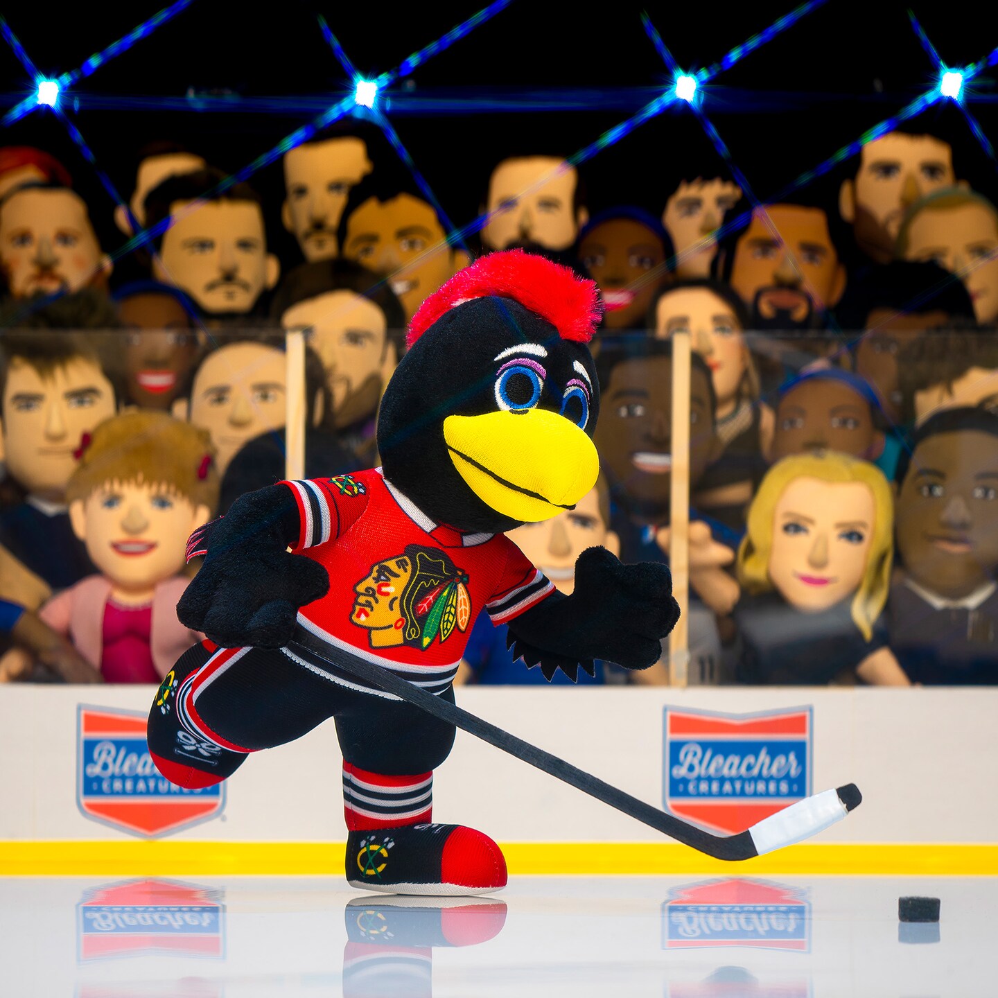 Bleacher Creatures Chicago Blackhawks Tommyhawk 10&#x22; Mascot Plush Figure