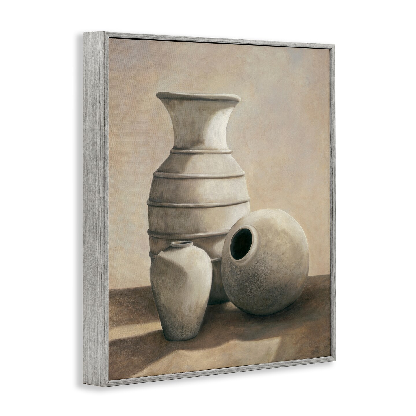 Stupell Industries Traditional Vessels Still Life Framed Giclee Design by Andr&#xE9; Mazo