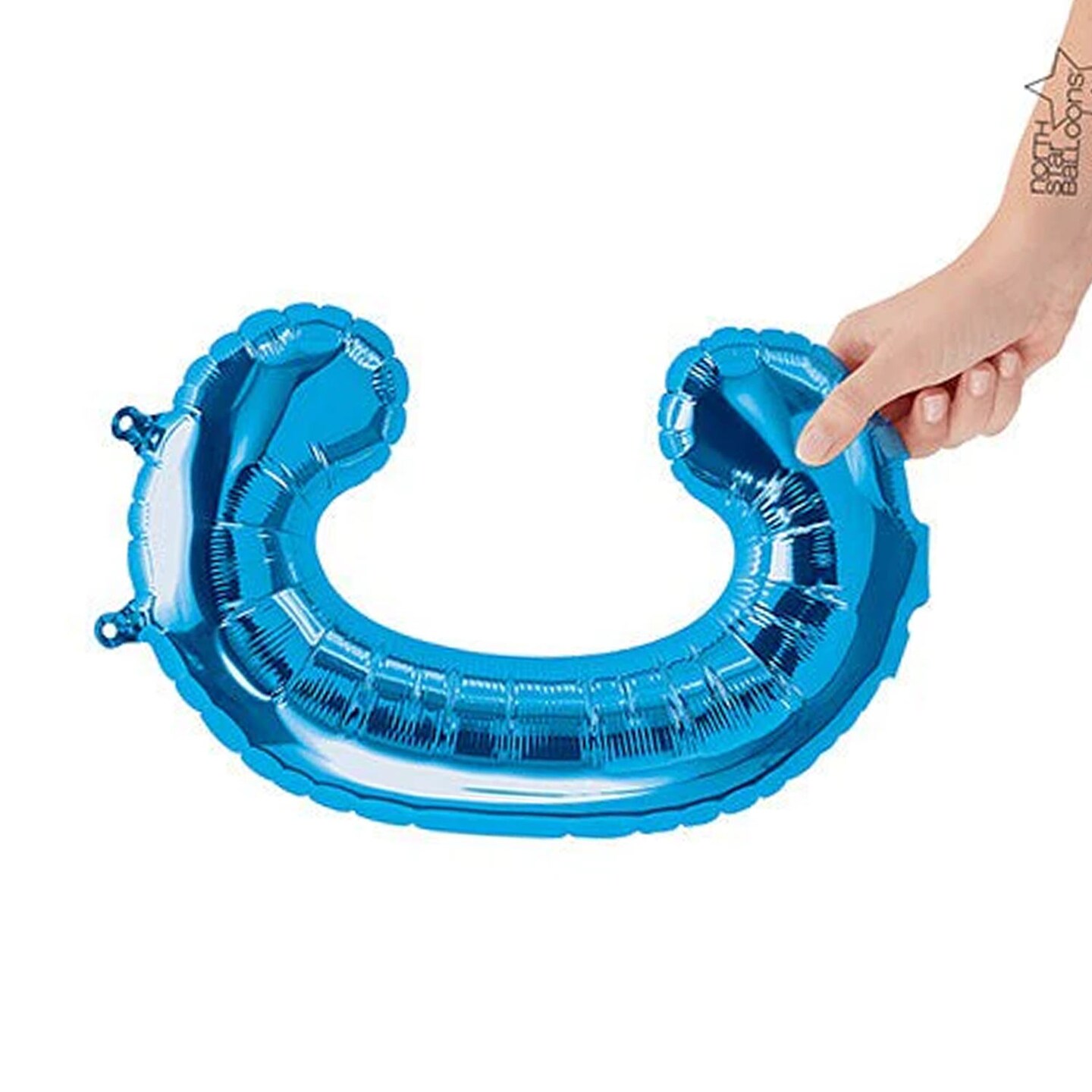 NorthStar Balloons&#xAE; 16 Inch Letter C Blue Air Fill Only