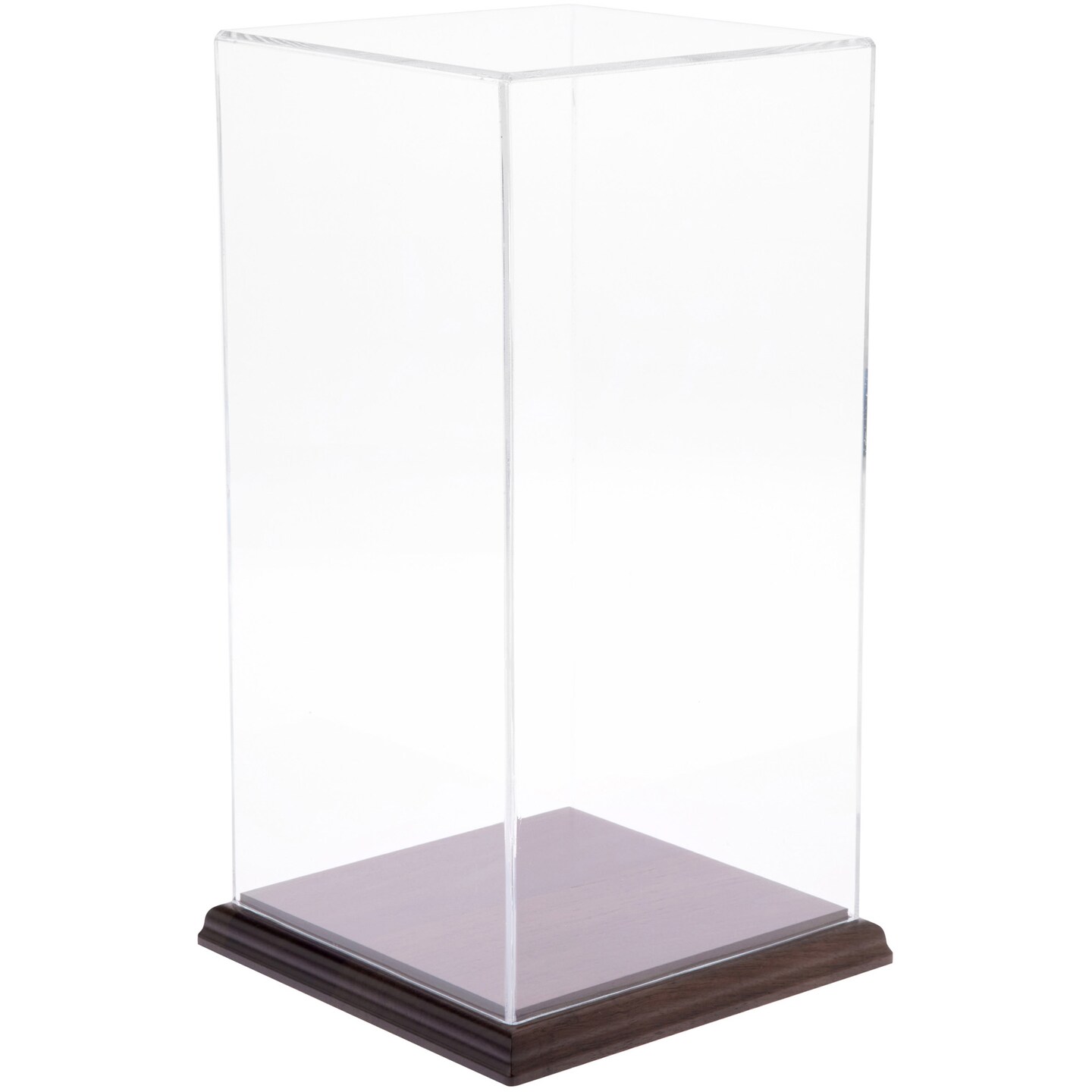 Plymor Clear Acrylic Display Case, 6&#x22; W x 6&#x22; D x 12&#x22; H