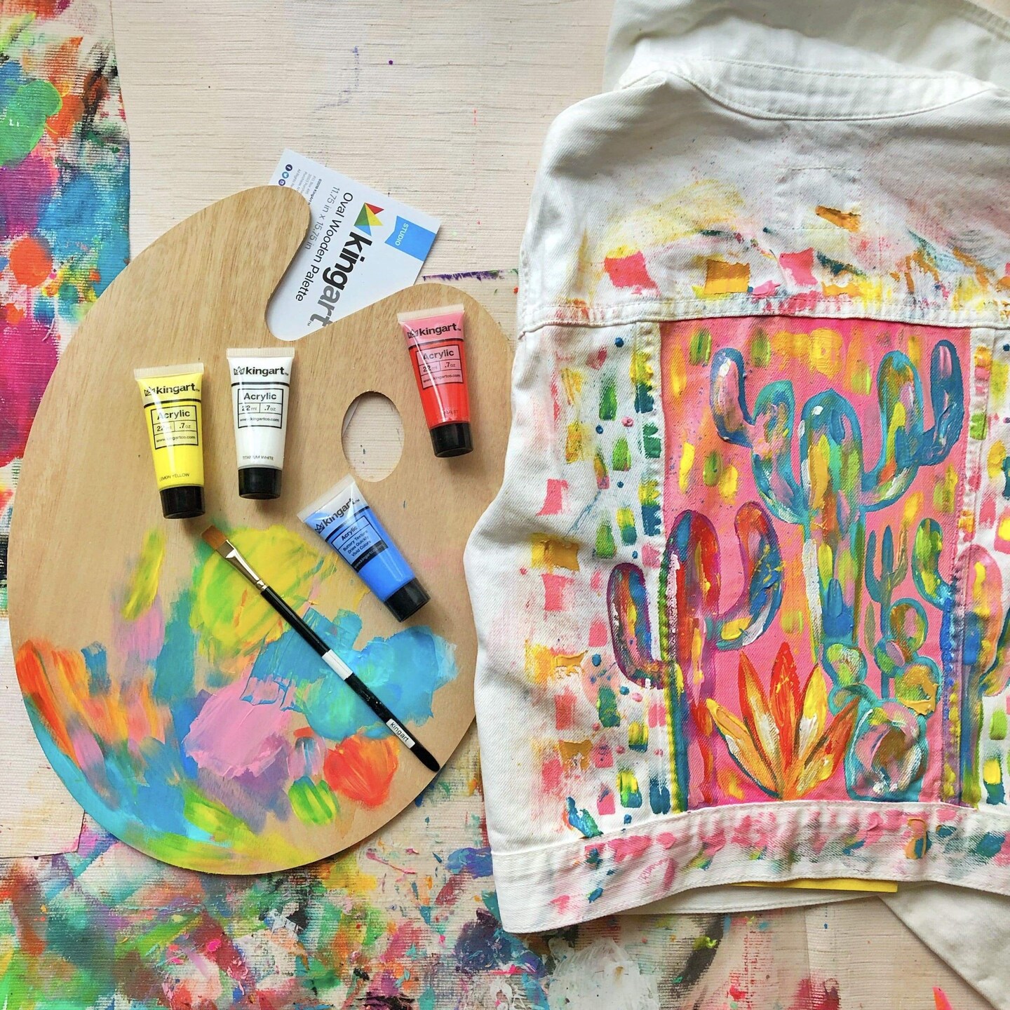 KINGART&#xAE; Wood Palette