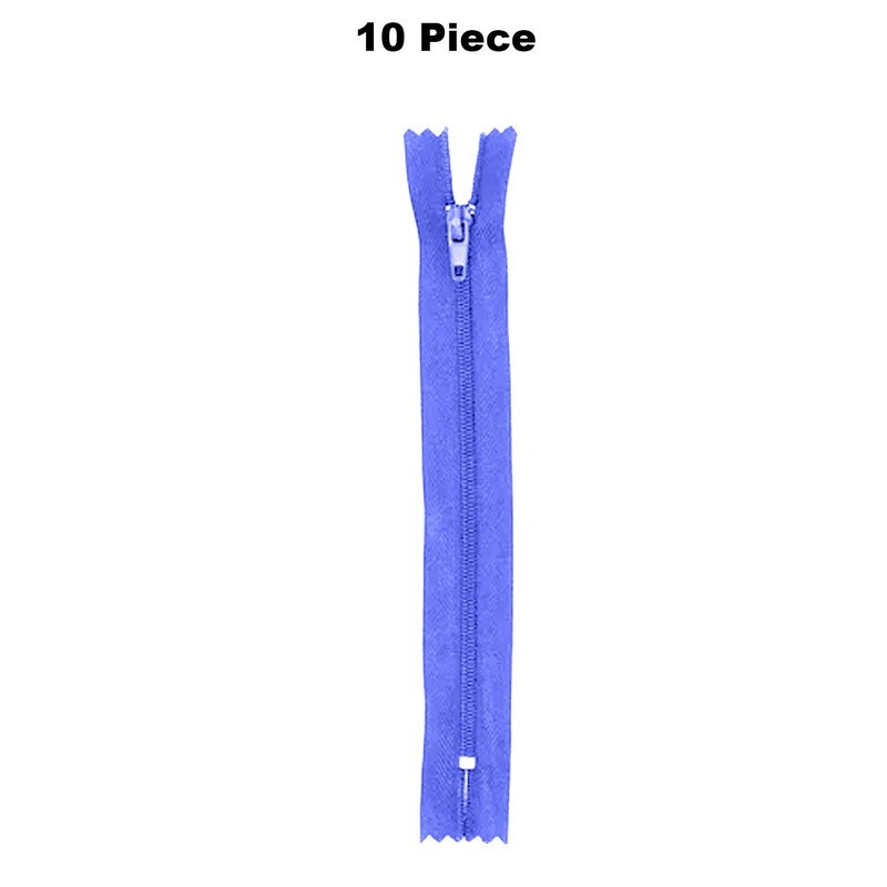Nylon Zippers 12 Inches #3 Closed Bottom