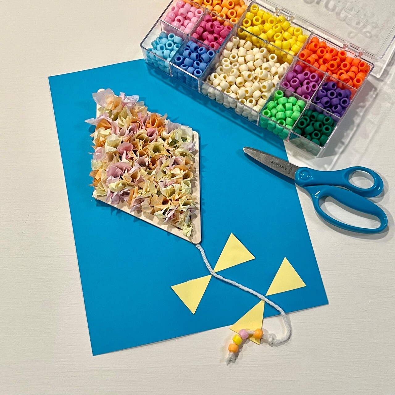 Kids Club: Tissue Paper Kite Artwork