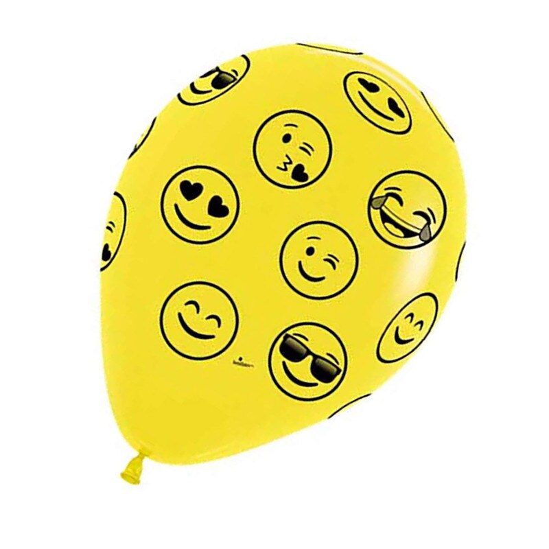 Sempertex&#xAE; 11 Inch Emoji Latex Balloons