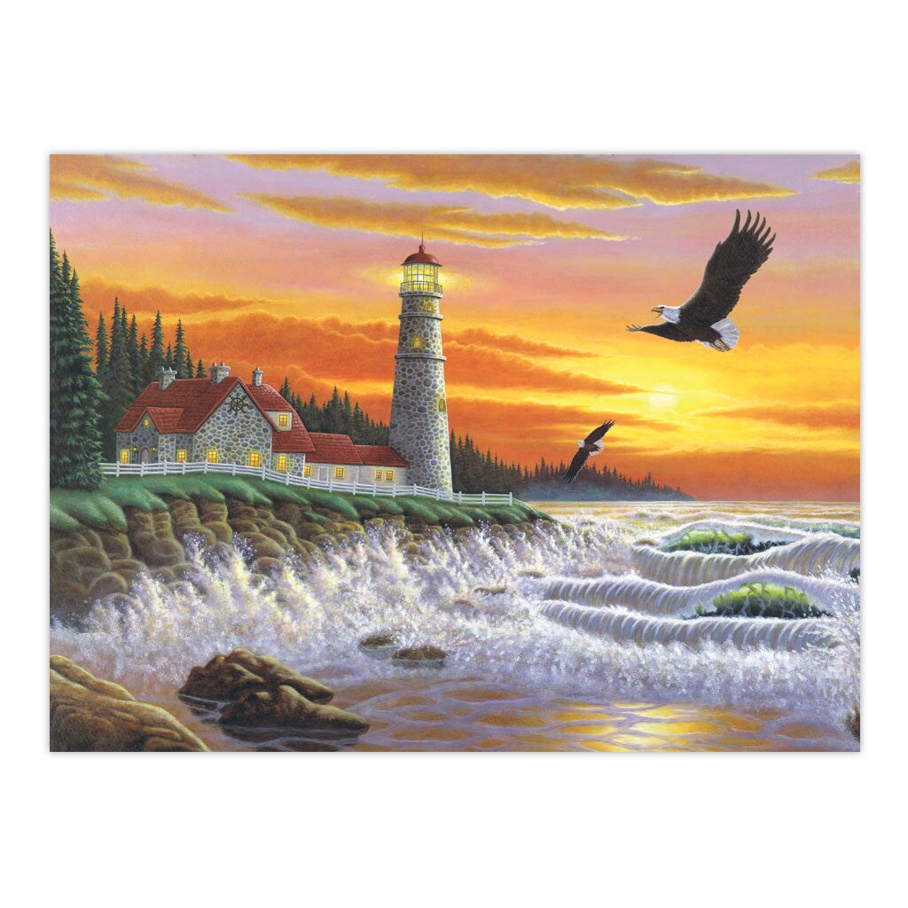 PAL27 | Painting by numbers&#x2122; 13pc 11.25&#x22; x 13.375&#x22; Guiding Light Painting Project