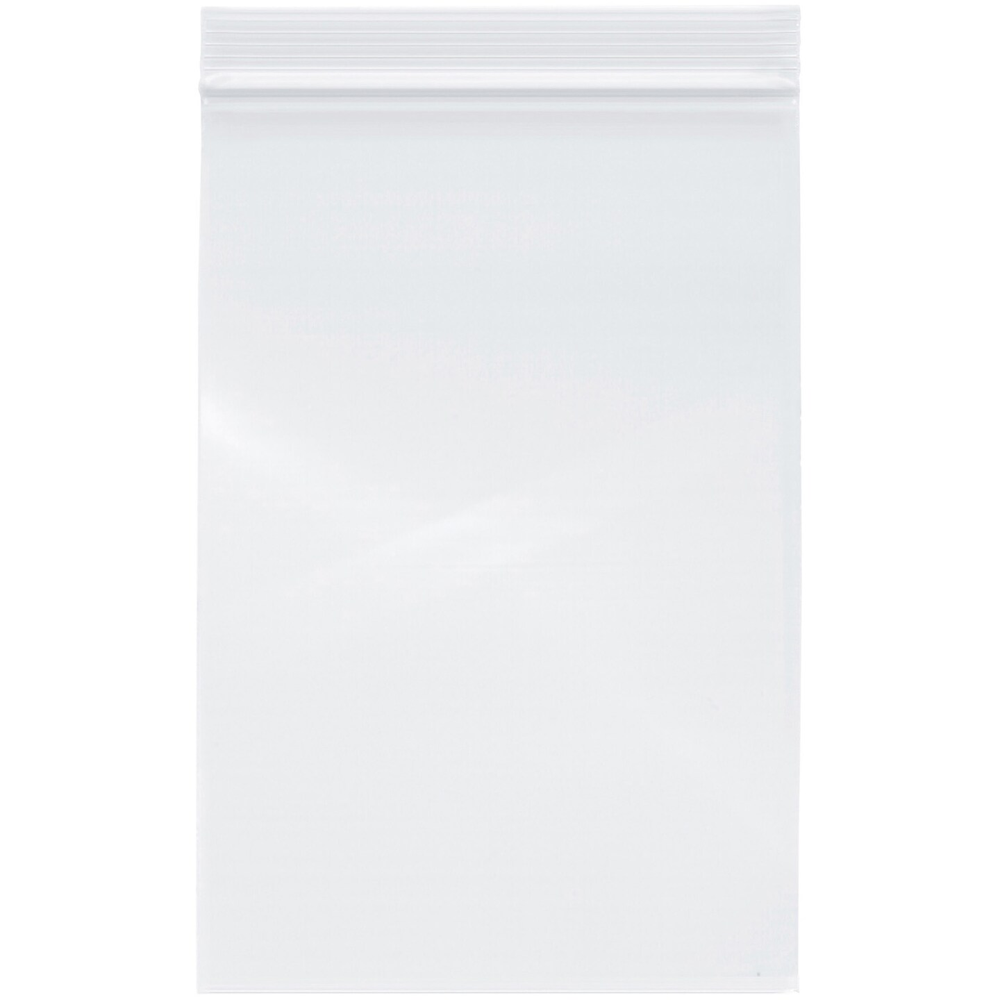 Plymor 6" x 9", 6 Mil Industrial Duty Zipper Reclosable Plastic Bags