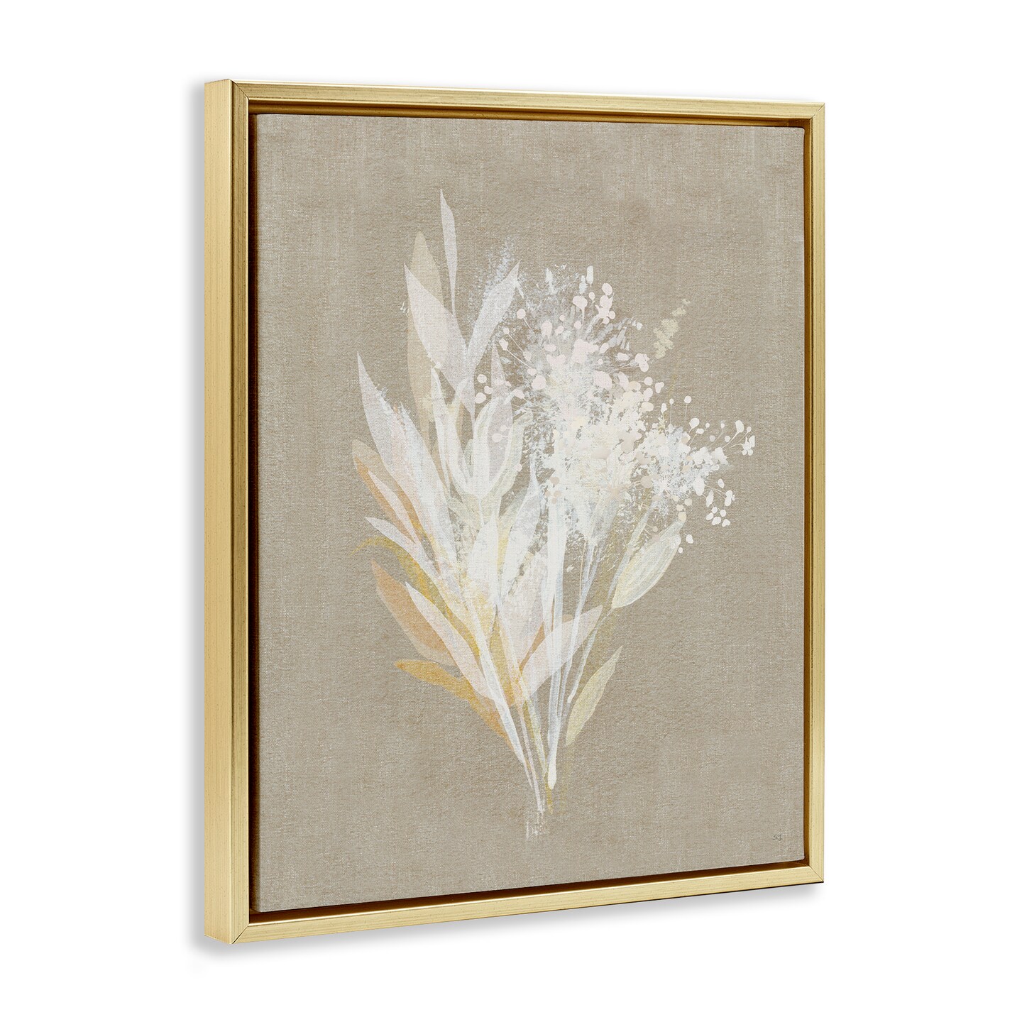 Stupell Industries Natural Herb Impression Floating Frame Design by Susan Jill