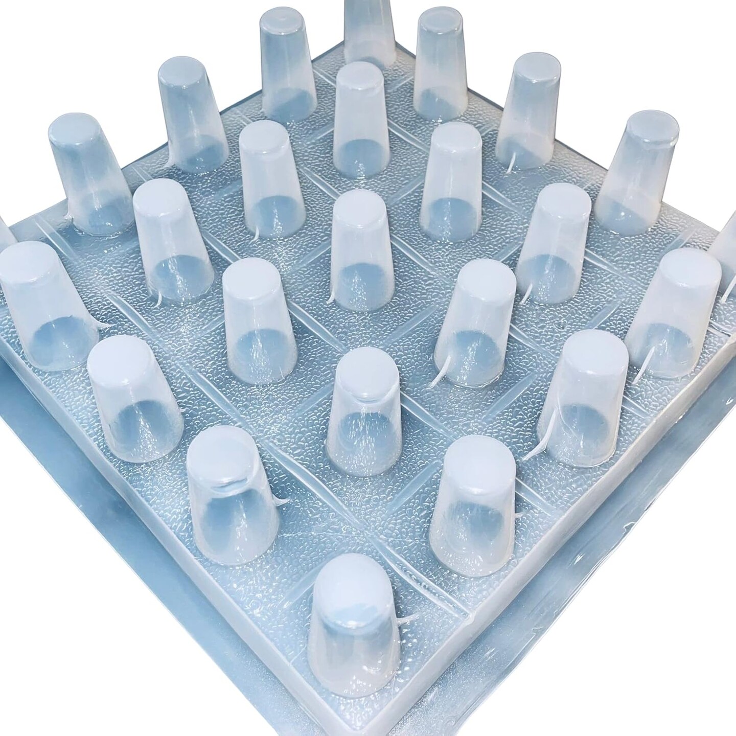 Popsicle/Jello Molds 25 Sets Ice Pop Molds Ice Pop Maker Clear Plastic