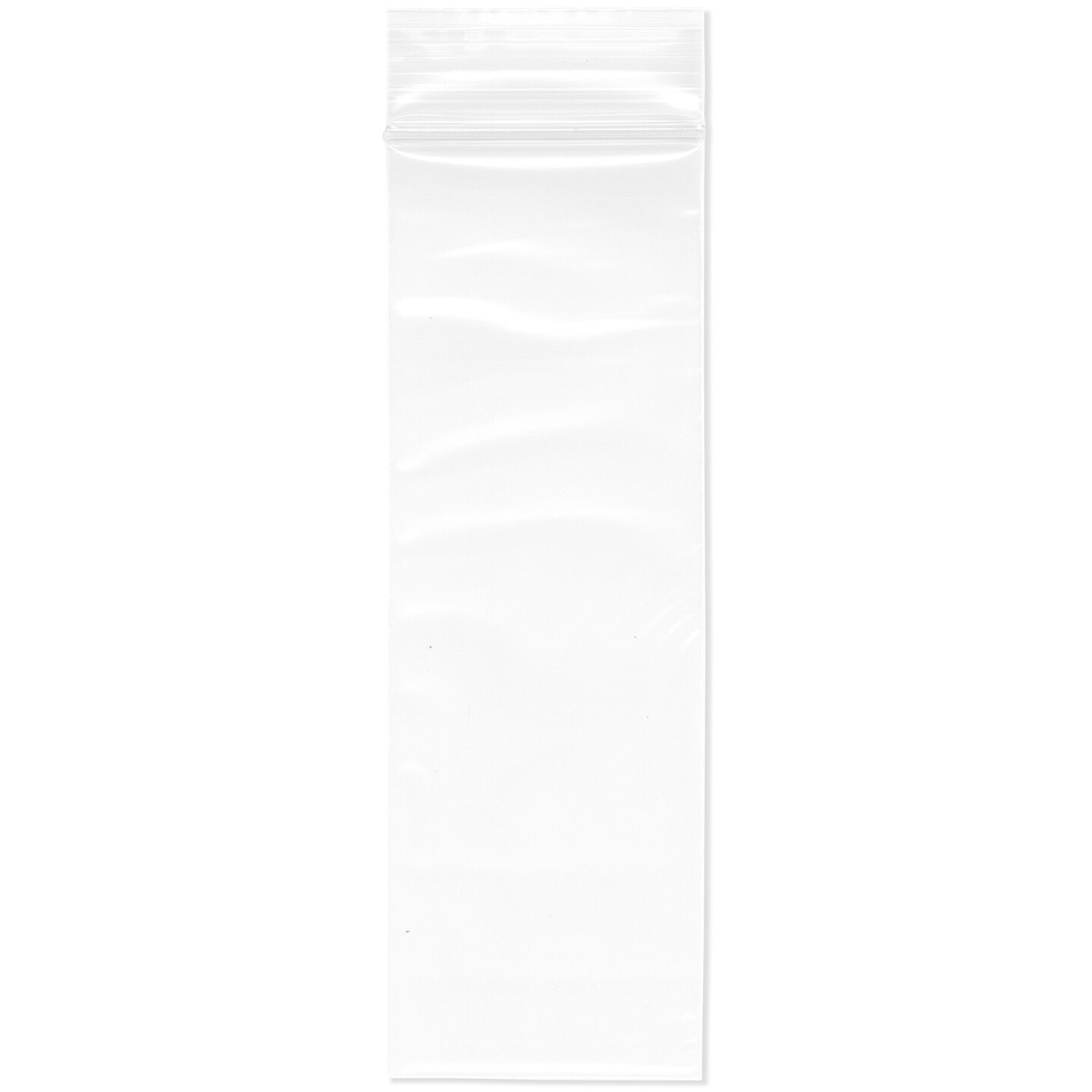 Plymor 2&#x22; x 6&#x22;, 2 Mil Zipper Reclosable Plastic Bags